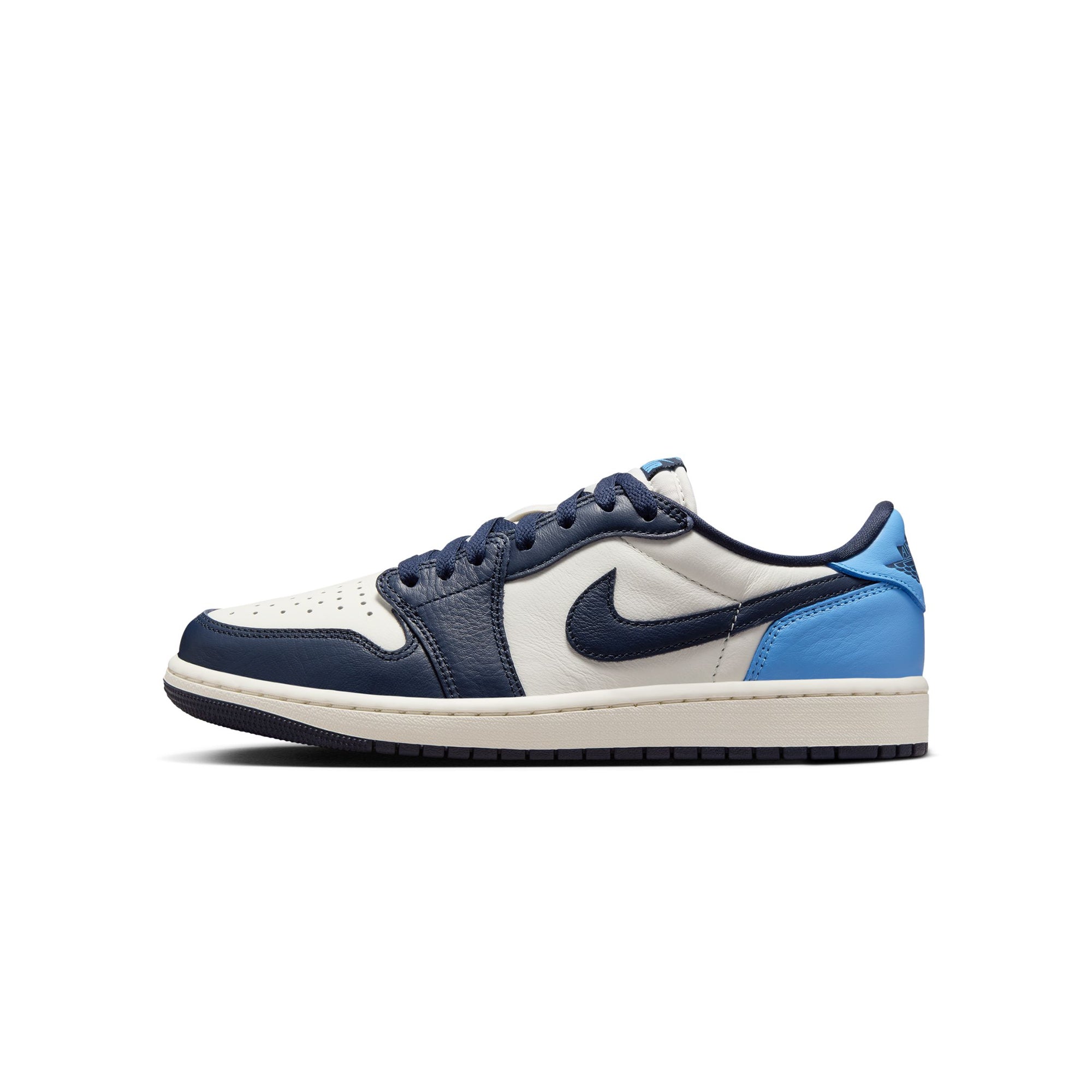 Air Jordan 1 Mens Low OG "Obsidian" Shoes
