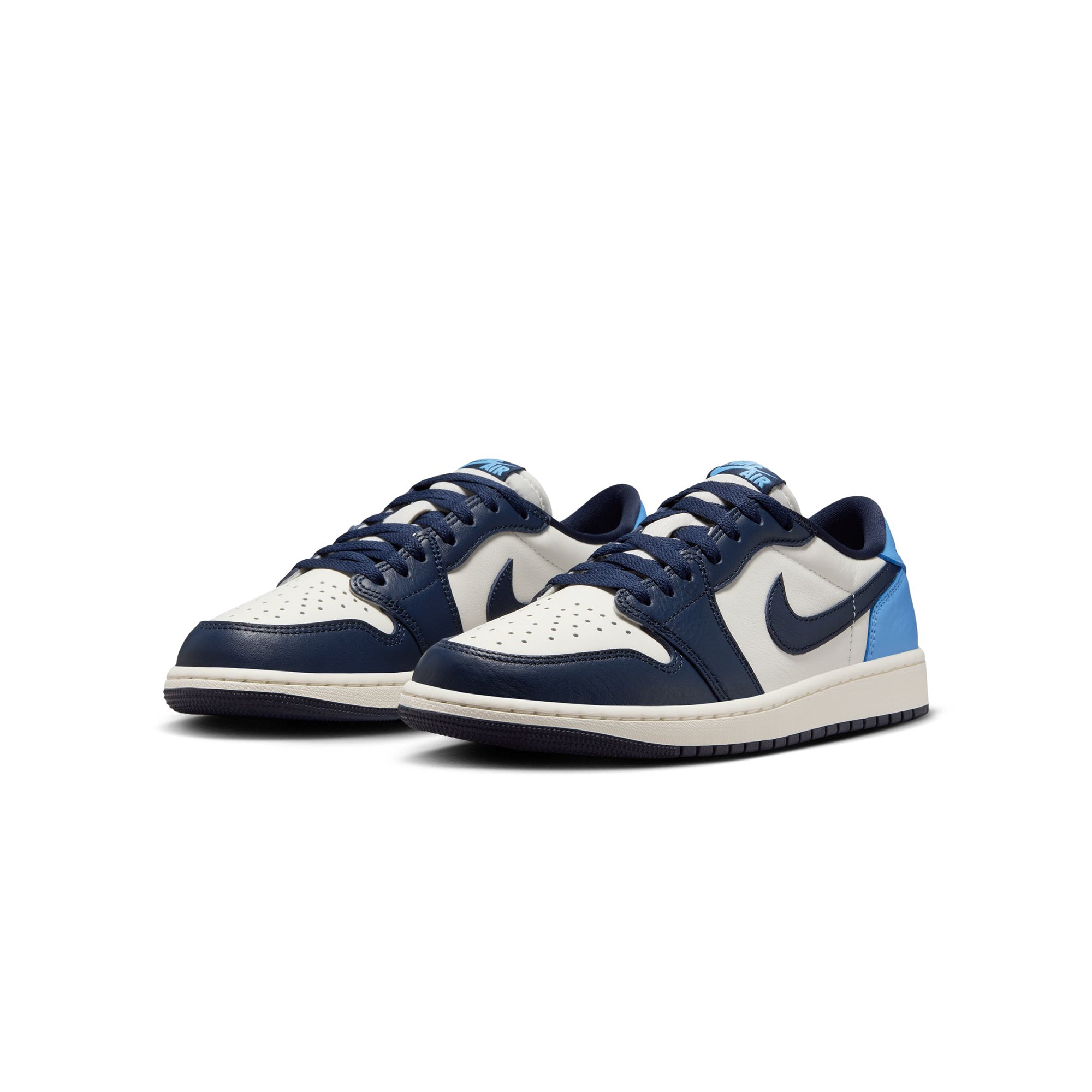 Air Jordan 1 Mens Low OG "Obsidian" Shoes