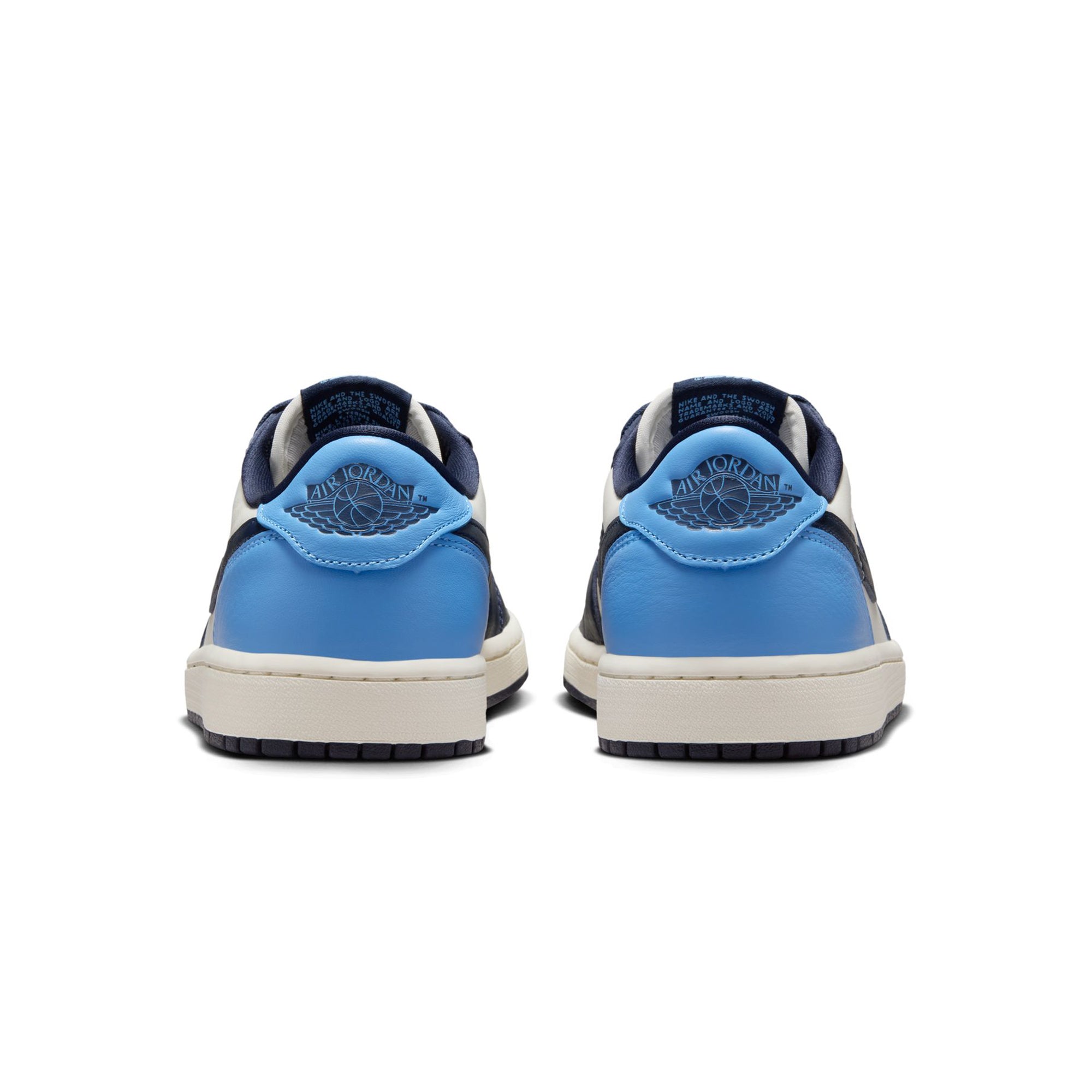 Air Jordan 1 Mens Low OG "Obsidian" Shoes