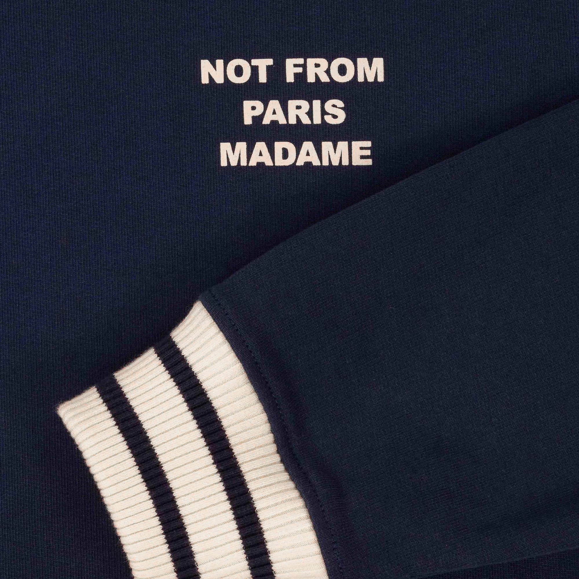 Drole de Monsieur Mens Le Sweatshirt Slogan Sport
