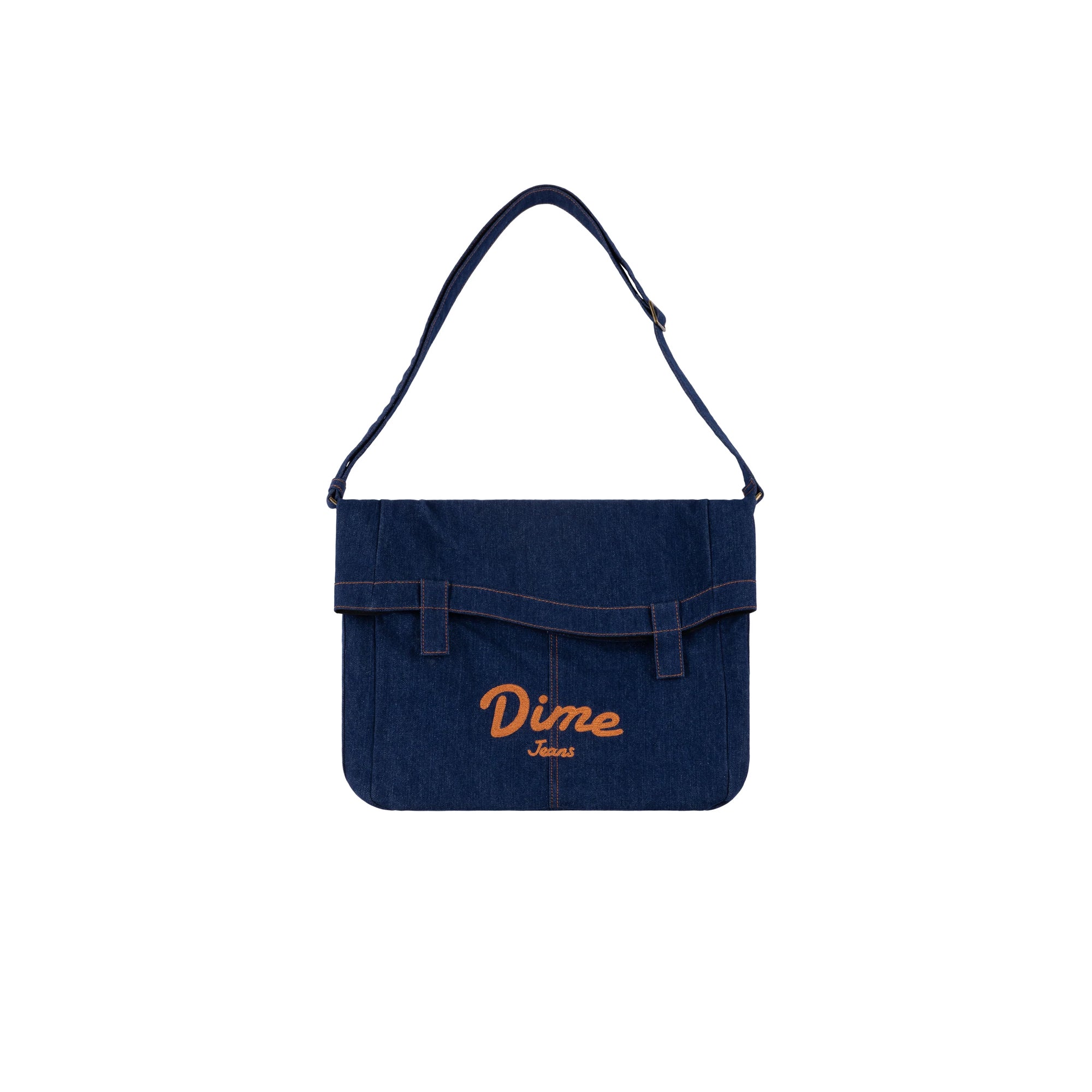 Dime Mens Jeans Messenger Bag