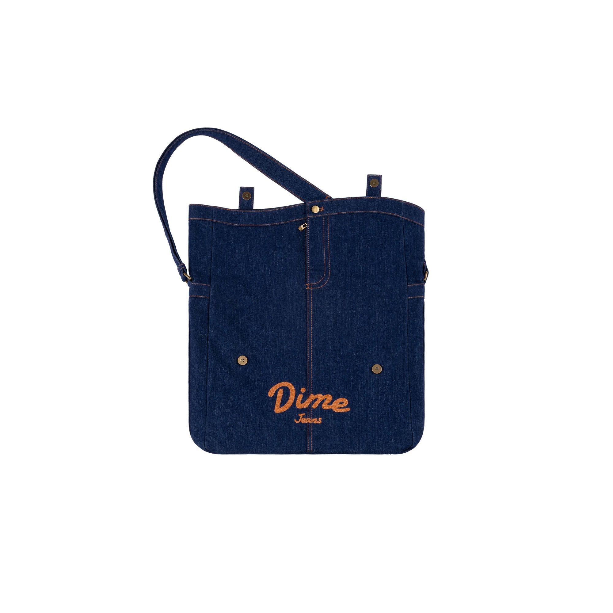 Dime Mens Jeans Messenger Bag