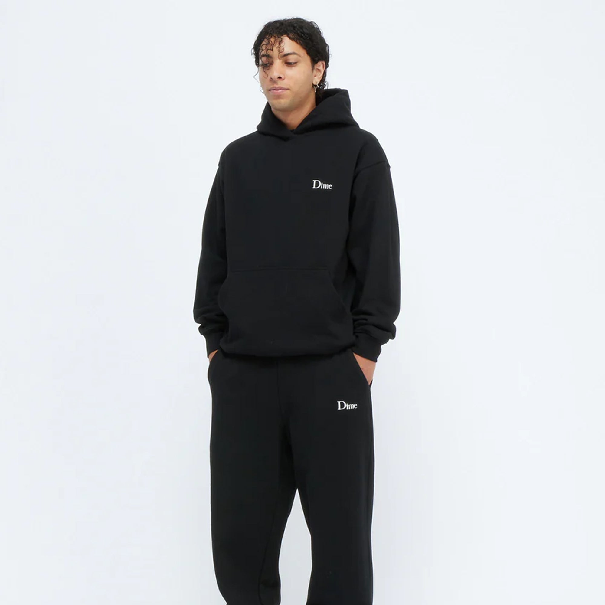 Dime Mens Classic Small Logo Hoodie
