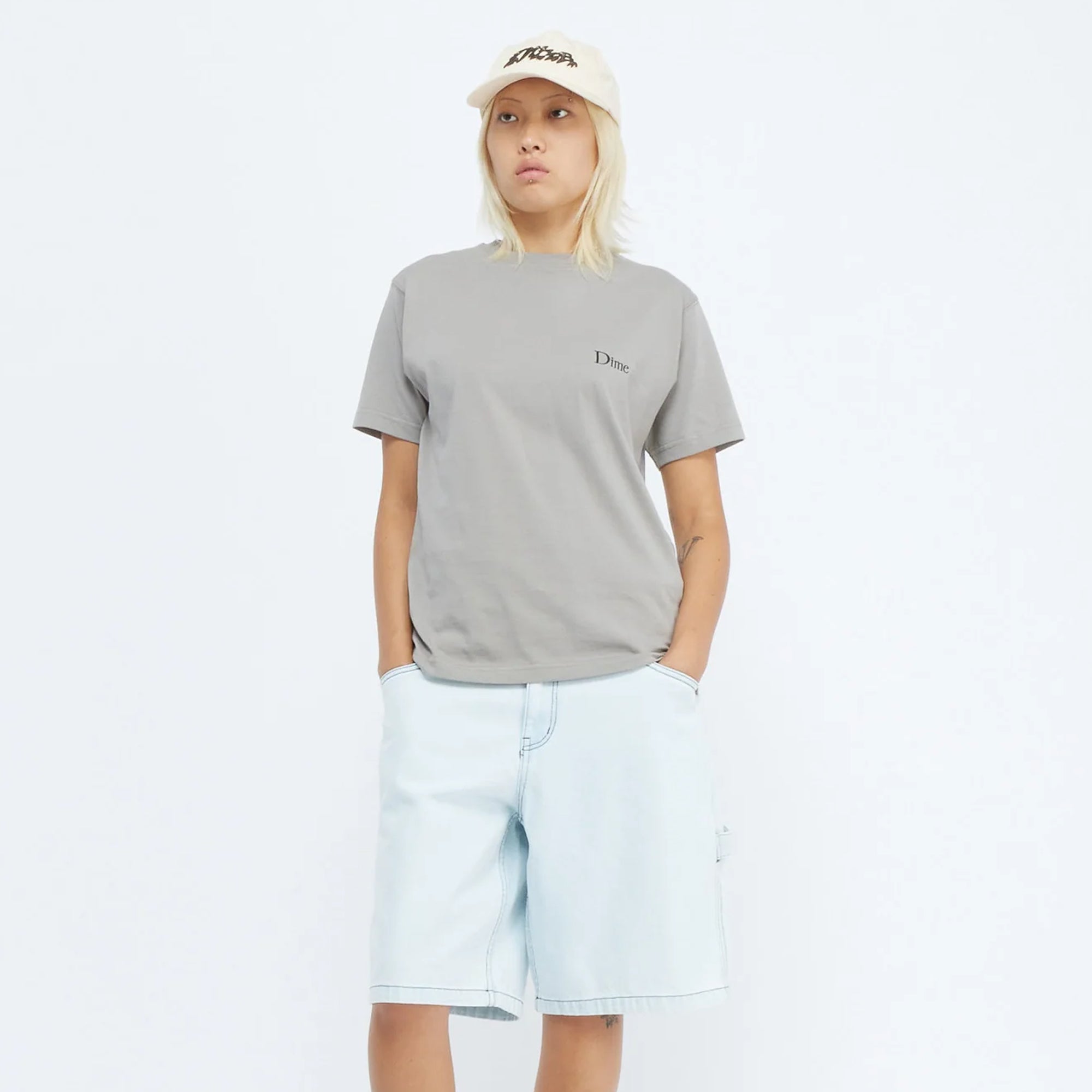 Dime Mens Classic Small Logo Tee