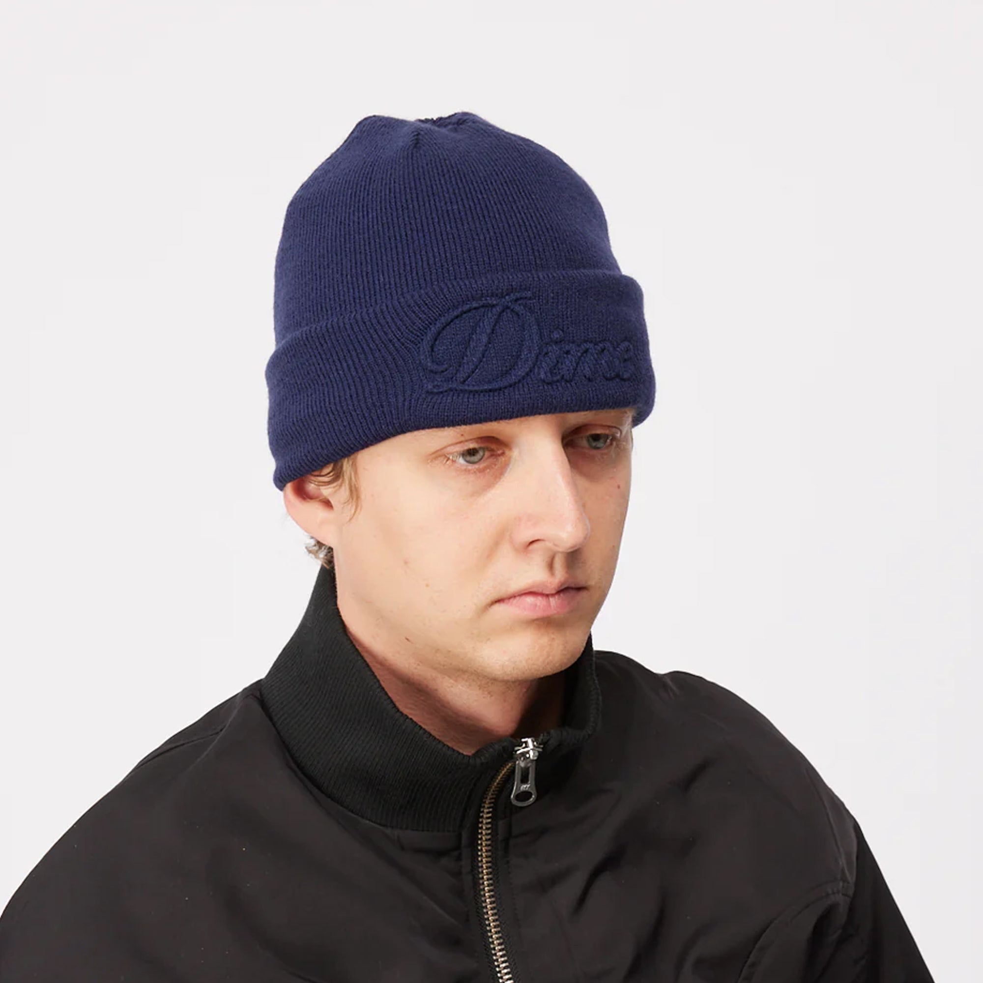 Dime Cursive Fold Beanie