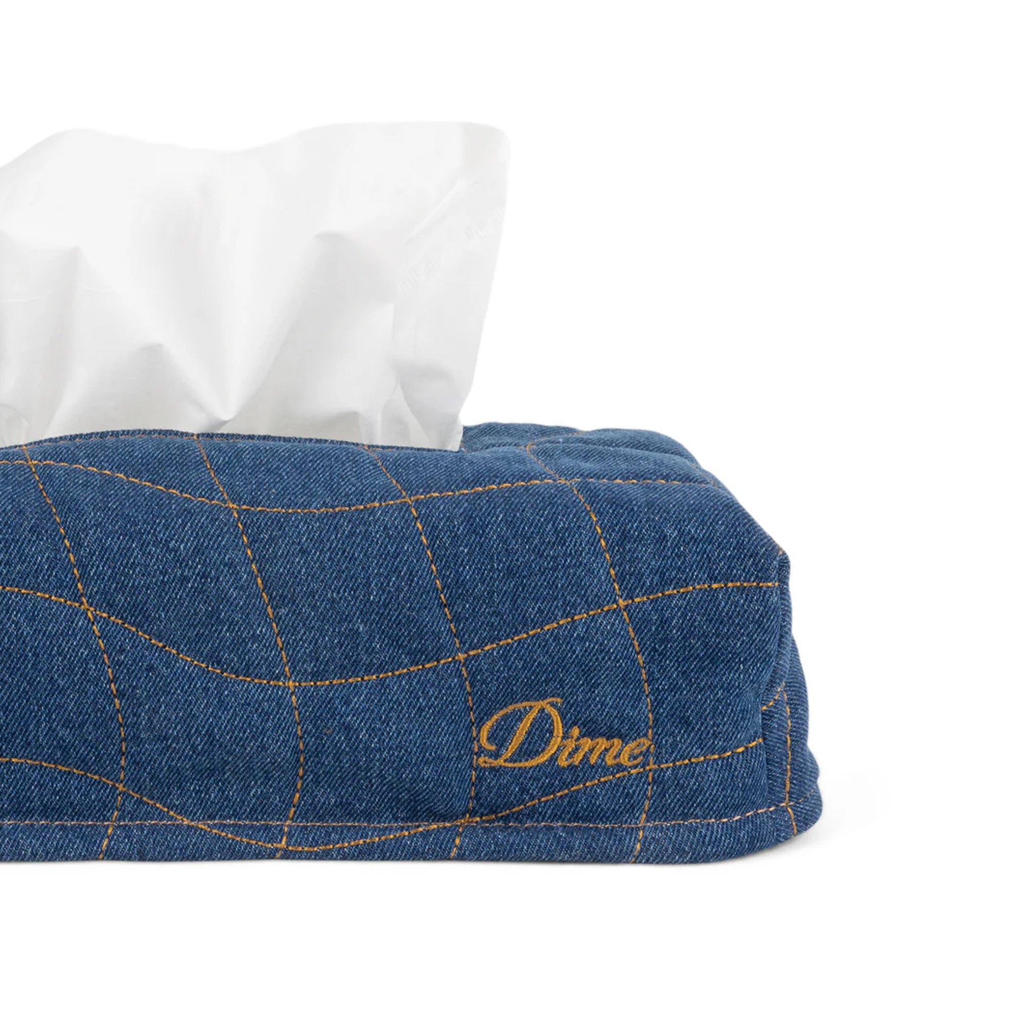 Dime Quilted Tissue Box Cover