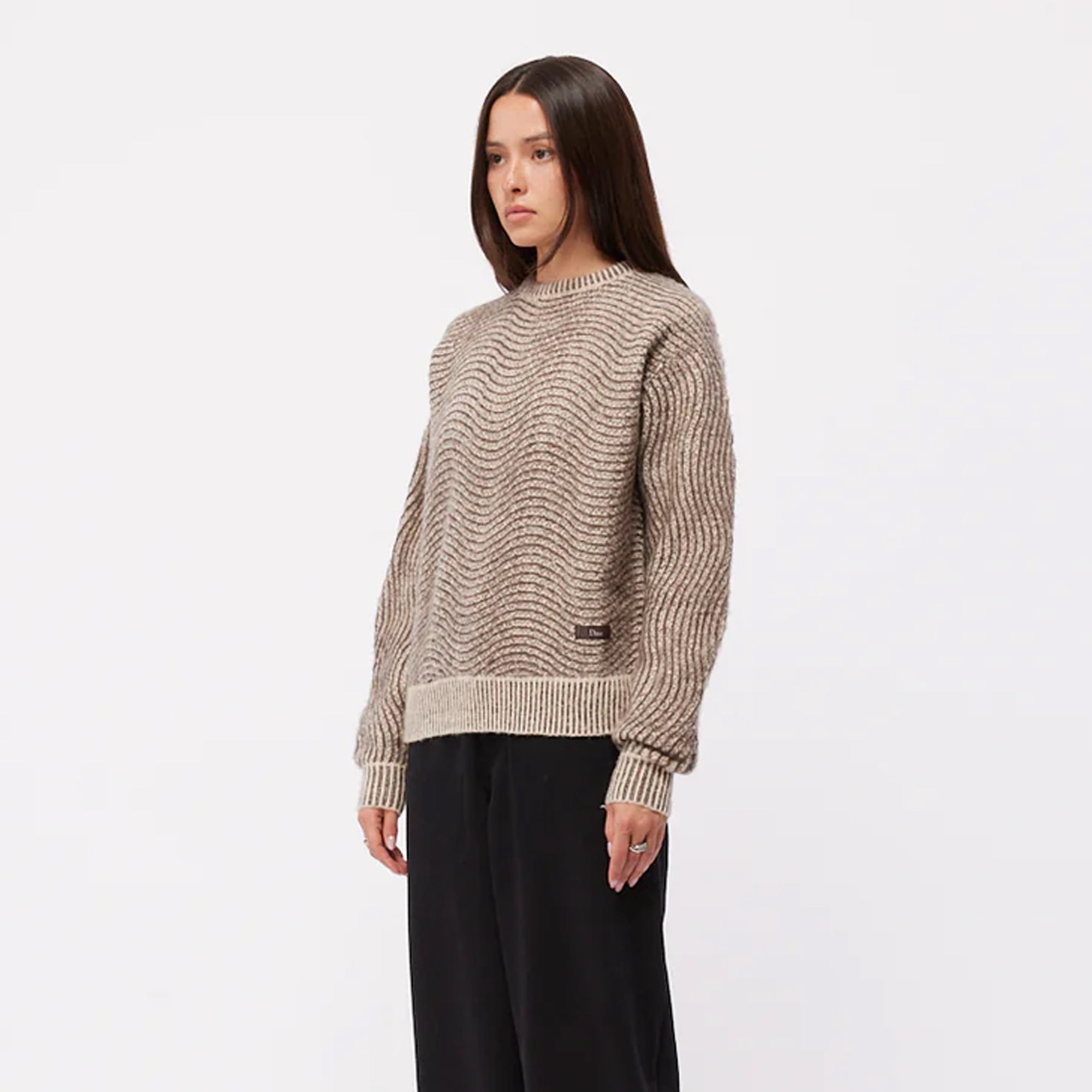 Dime Mens Mohair Wave Knitwear