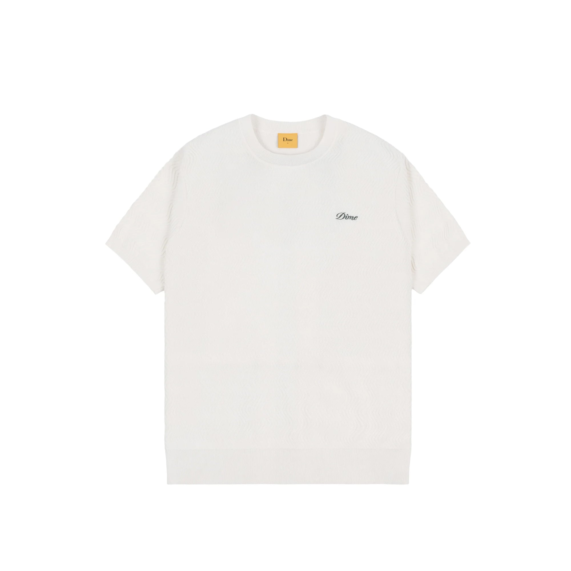 Dime Mens Wave Knit SS Shirt