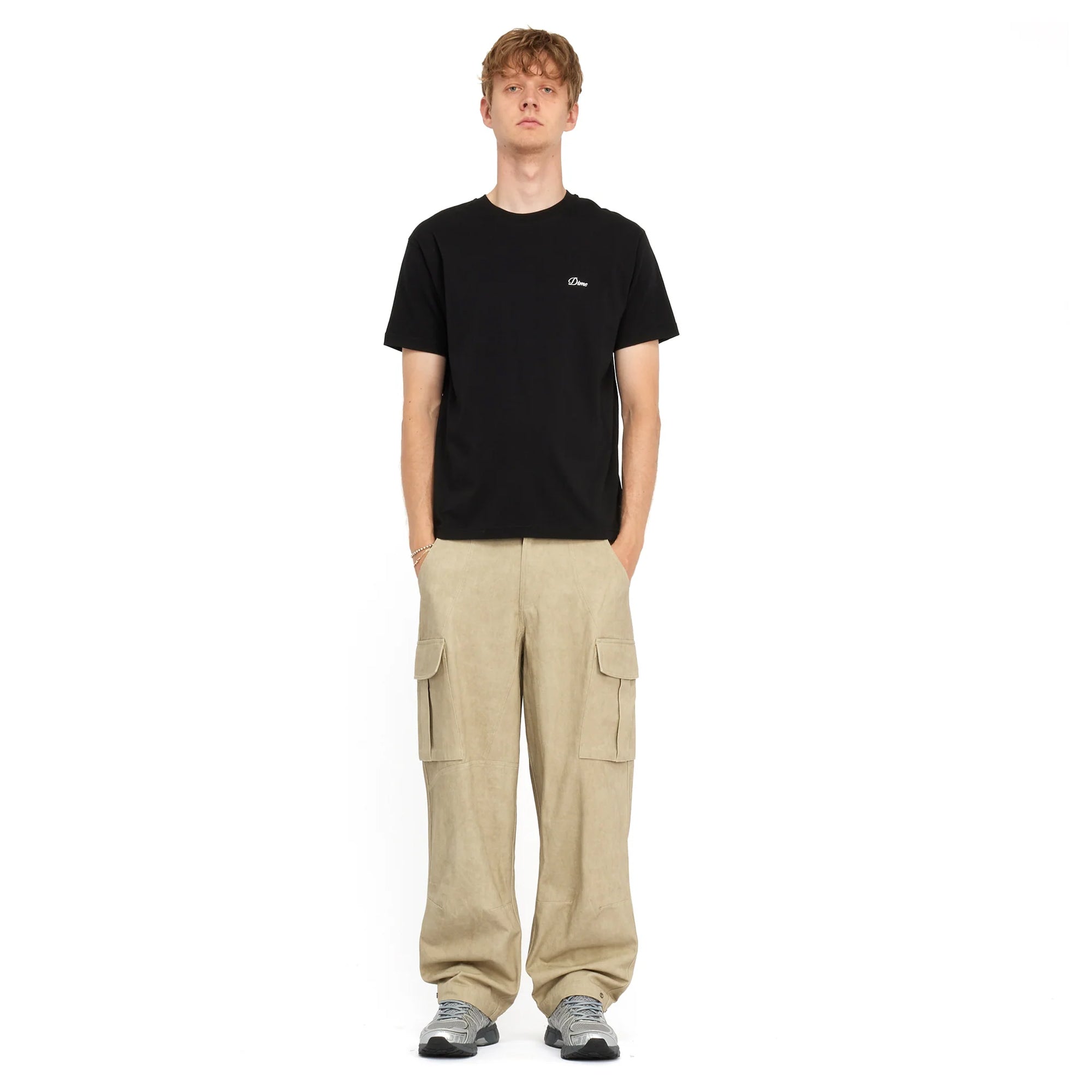 Dime Mens Cursive Small Logo Tee