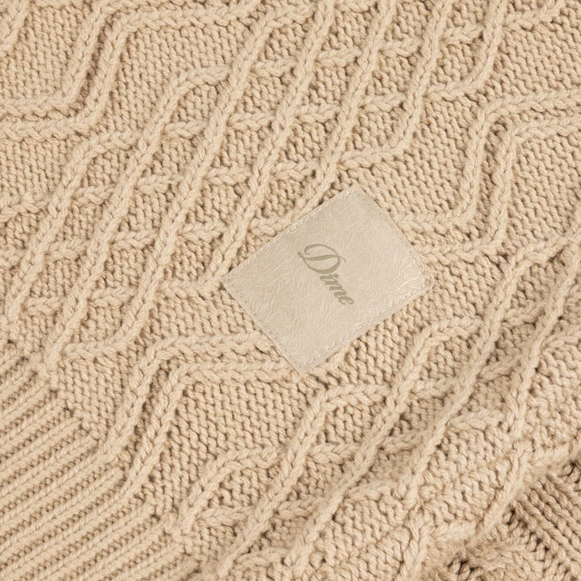 Dime Mens Mixed Cable Knitwear