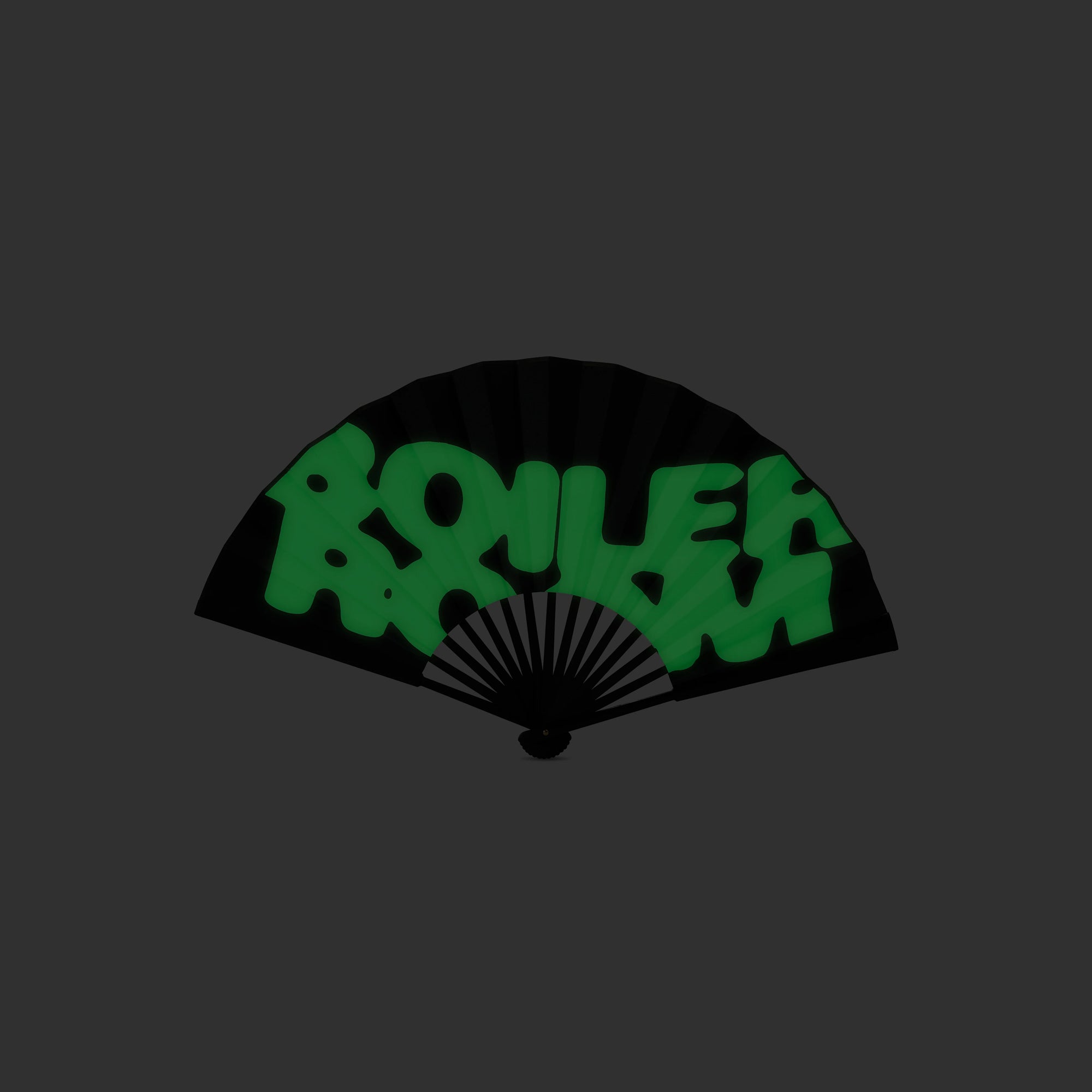 Boiler Room Black Hand Fan