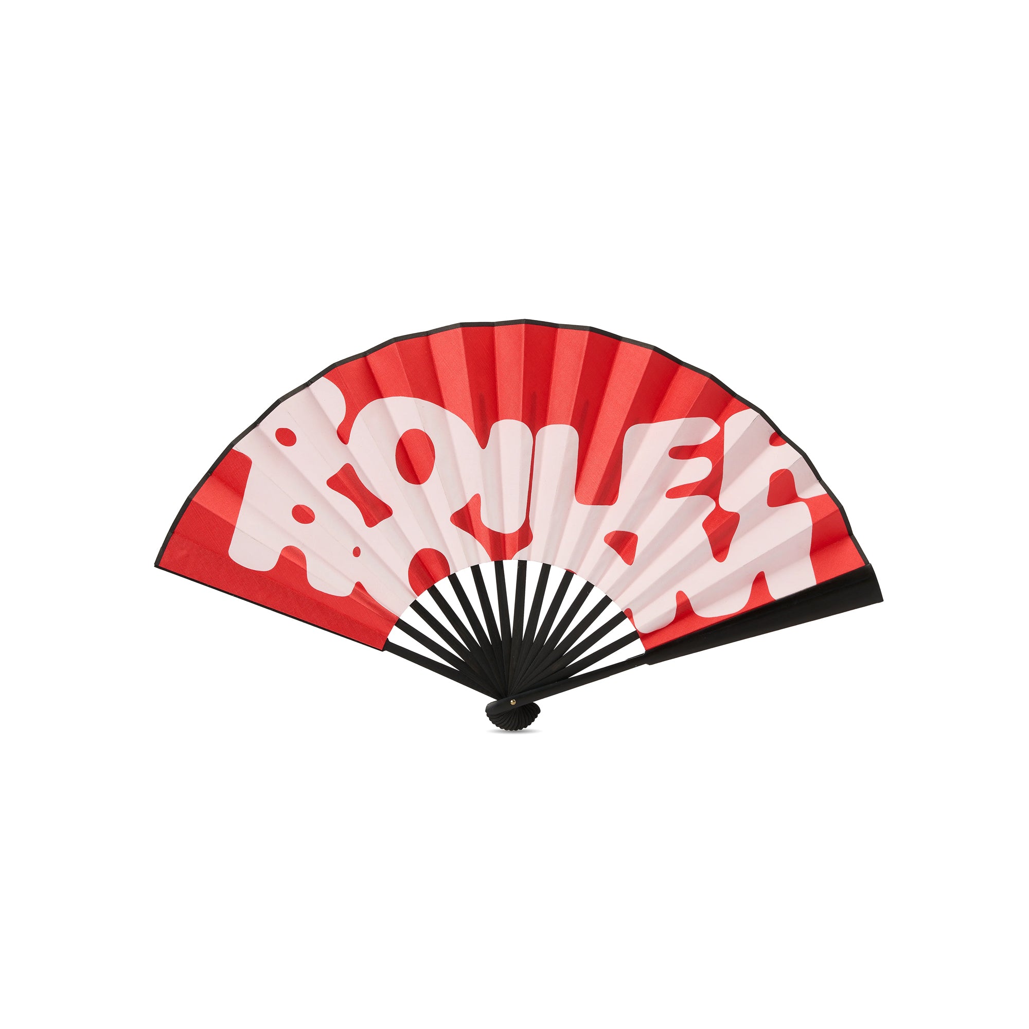 Boiler Room Red Hand Fan