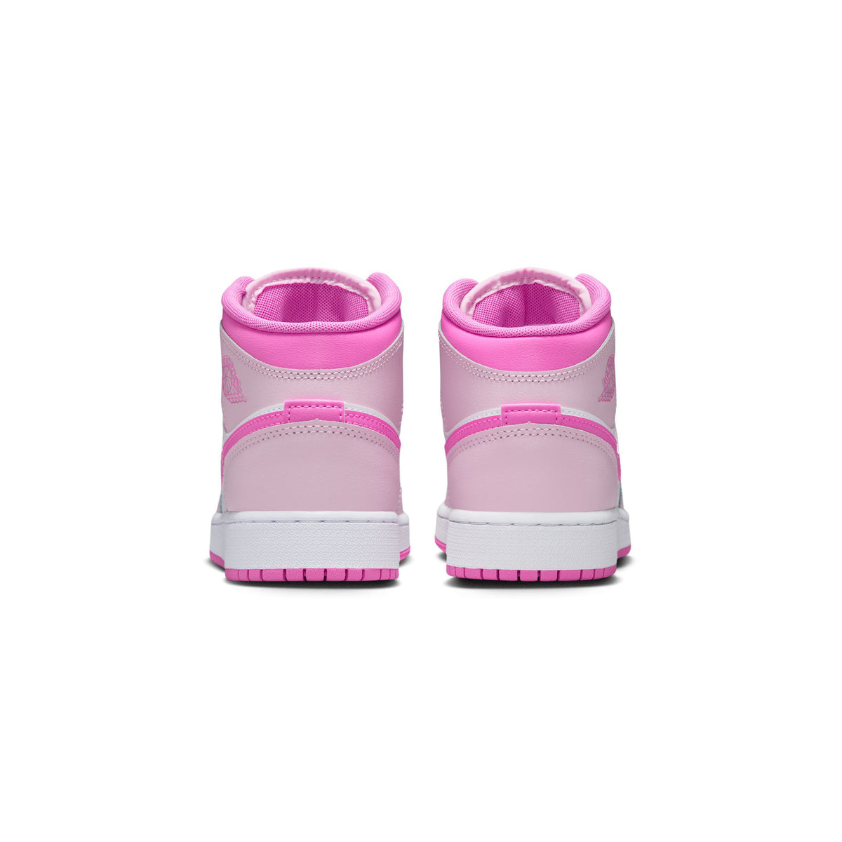 Pink Foam/pink Foam-china Rose-white Sneakers on a white background