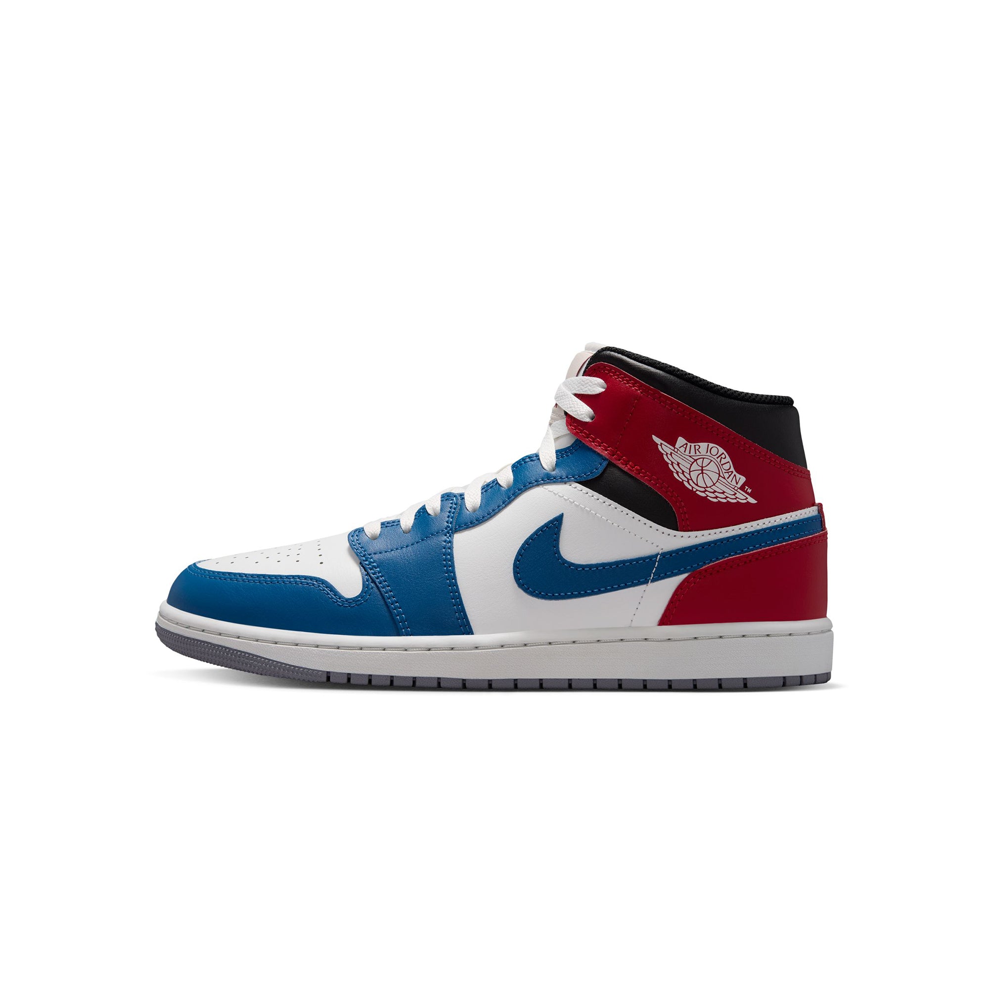 True Blue/Summit White-varsity Red-black Sneakers on a white background
