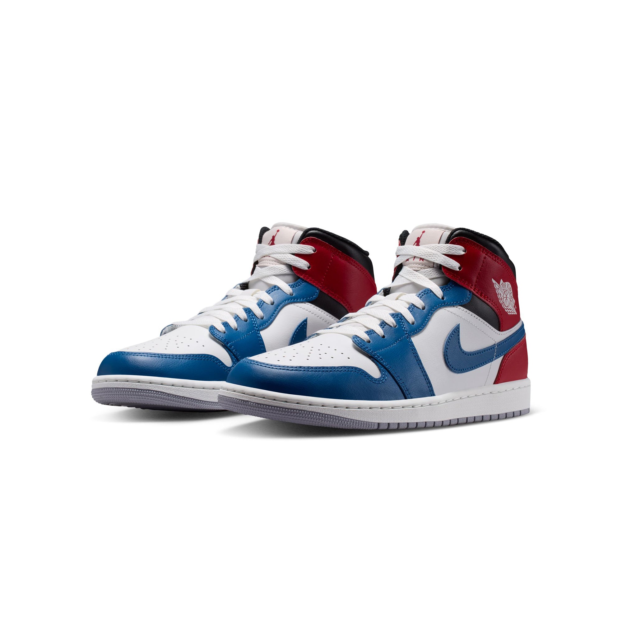 True Blue/Summit White-varsity Red-black Sneakers on a white background