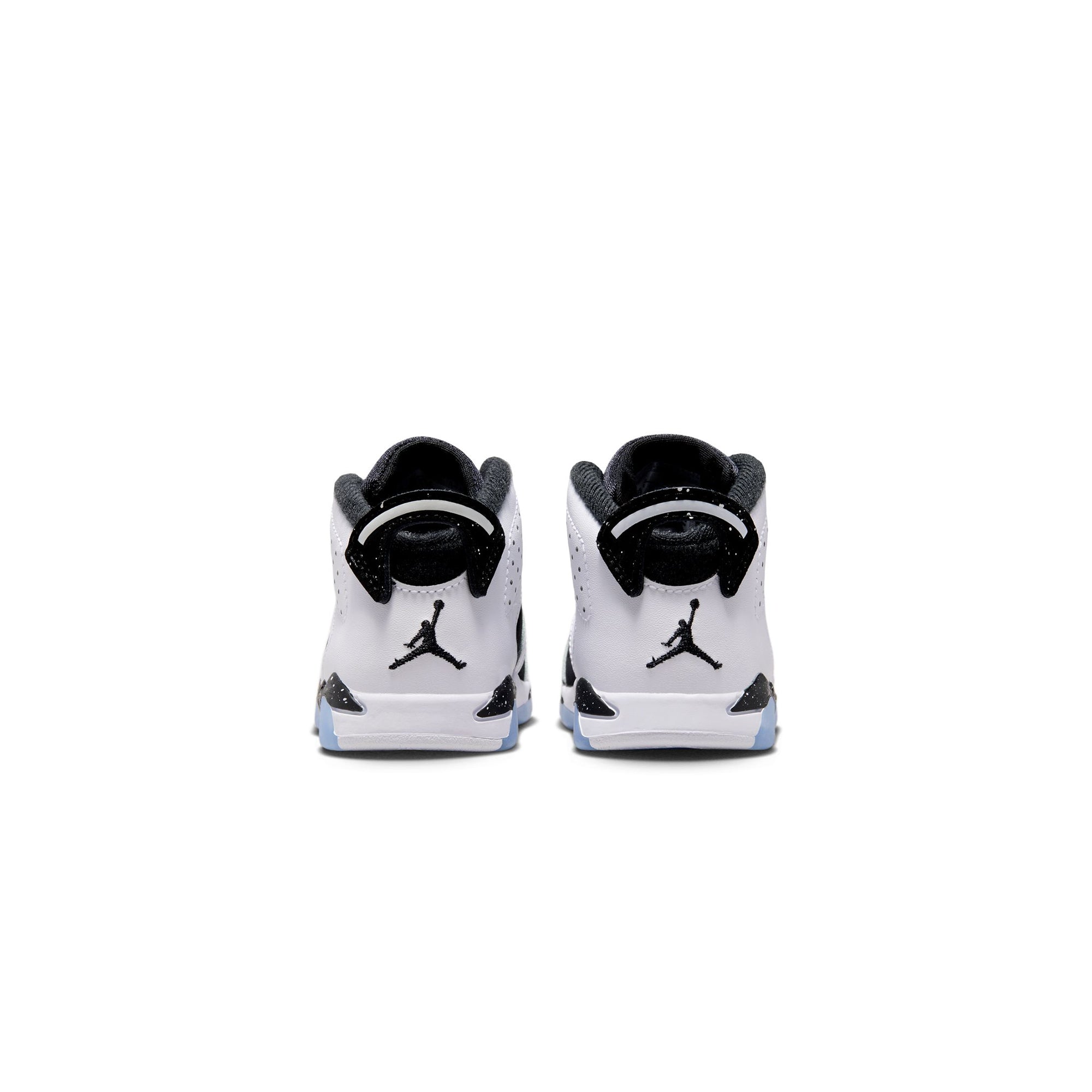 White/Black Sneakers on a white background