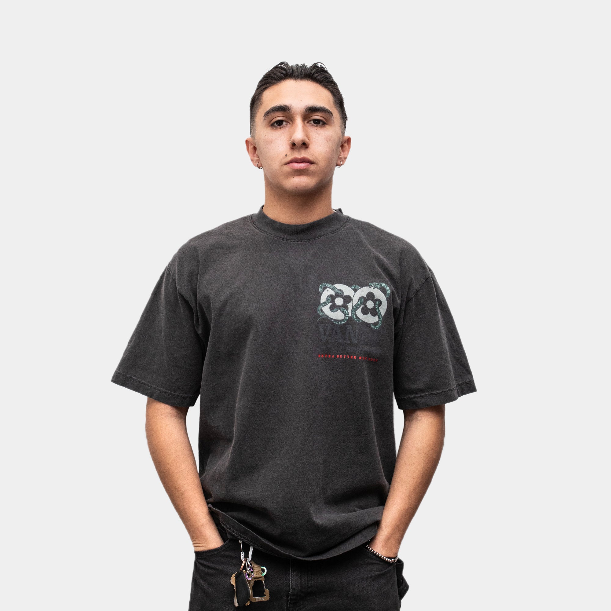 Vandy The Pink x Extra Butter NYFW25 Year of the Snake Tee