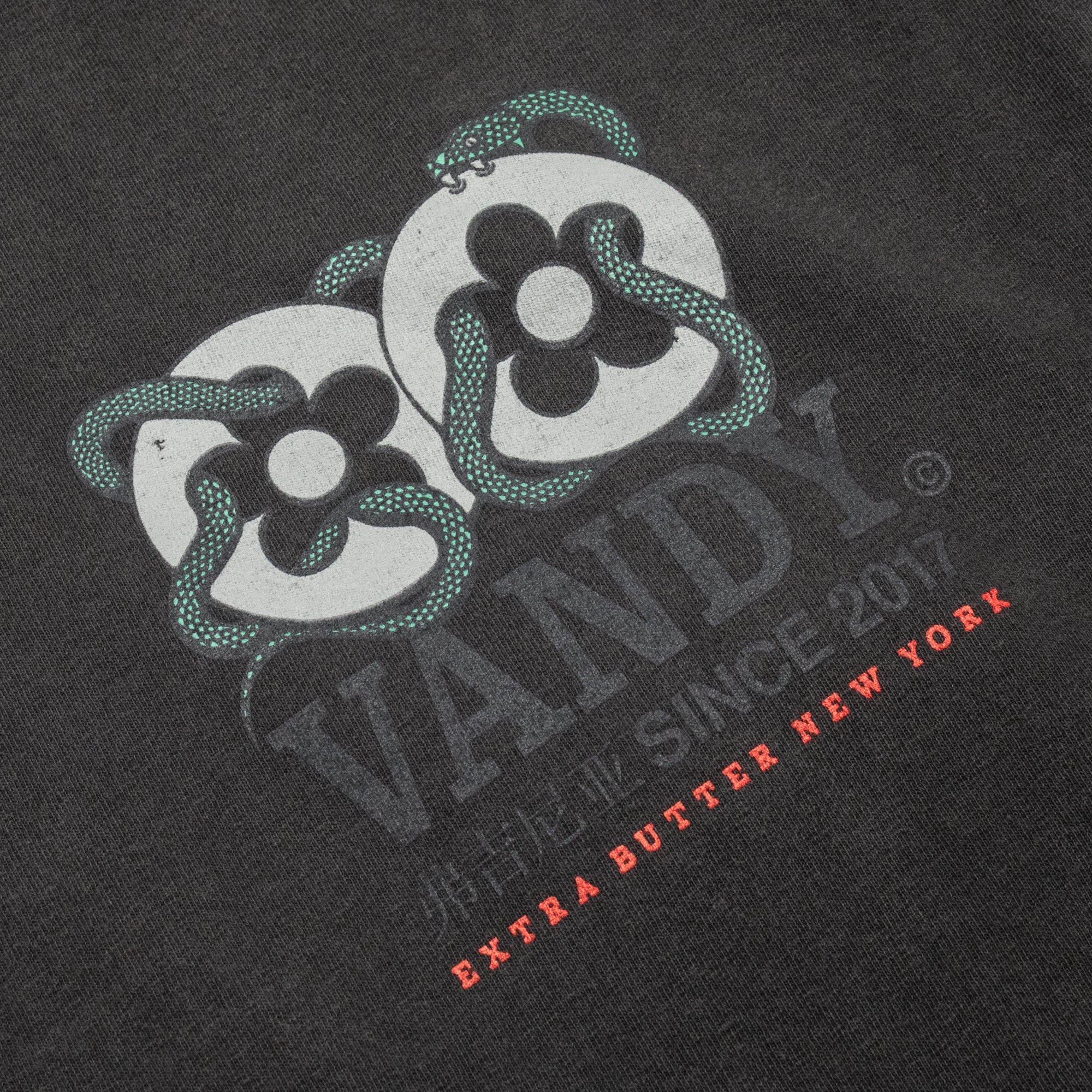 Vandy The Pink x Extra Butter NYFW25 Year of the Snake Tee