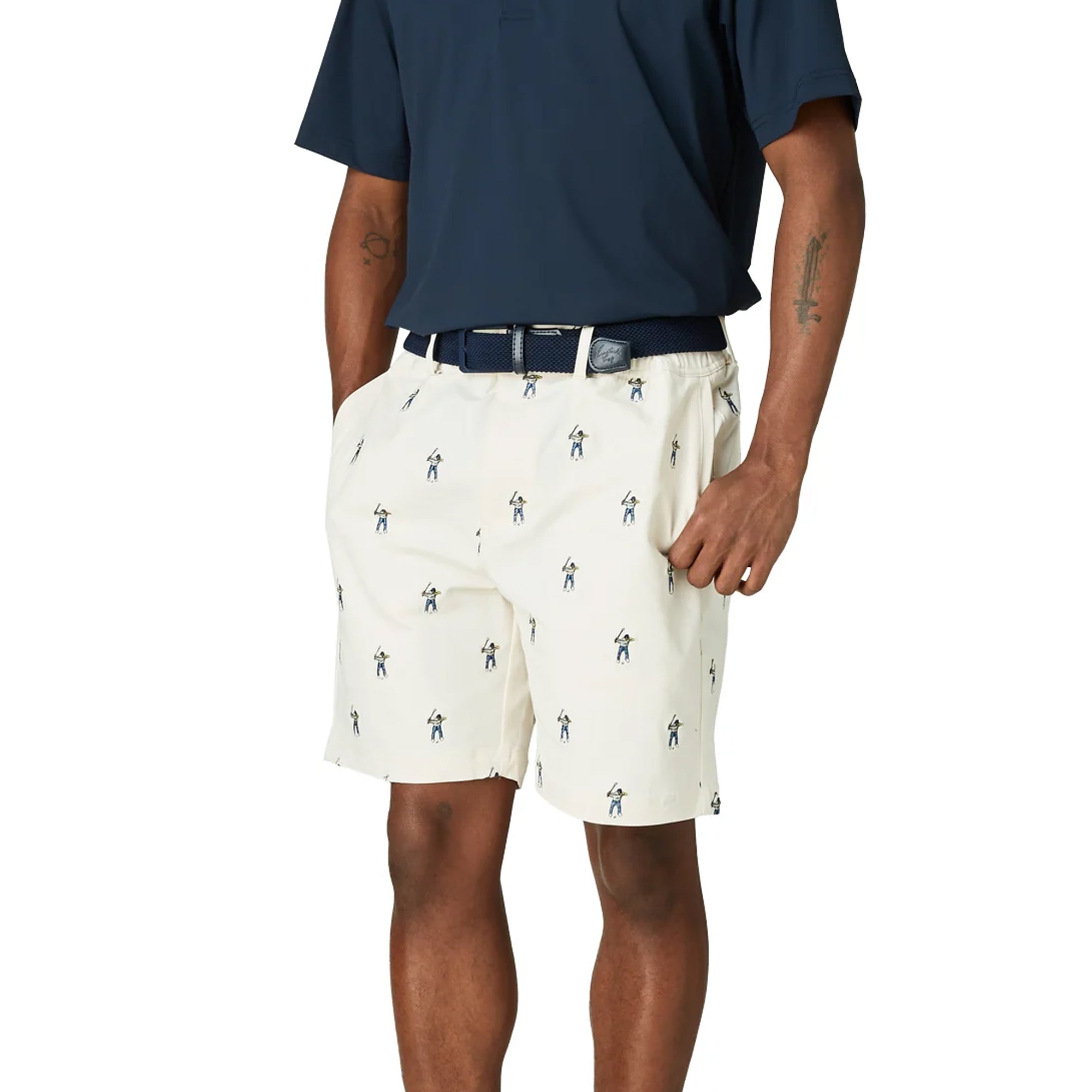 Eastside Golf Mens Embroidered Core Woven Shorts