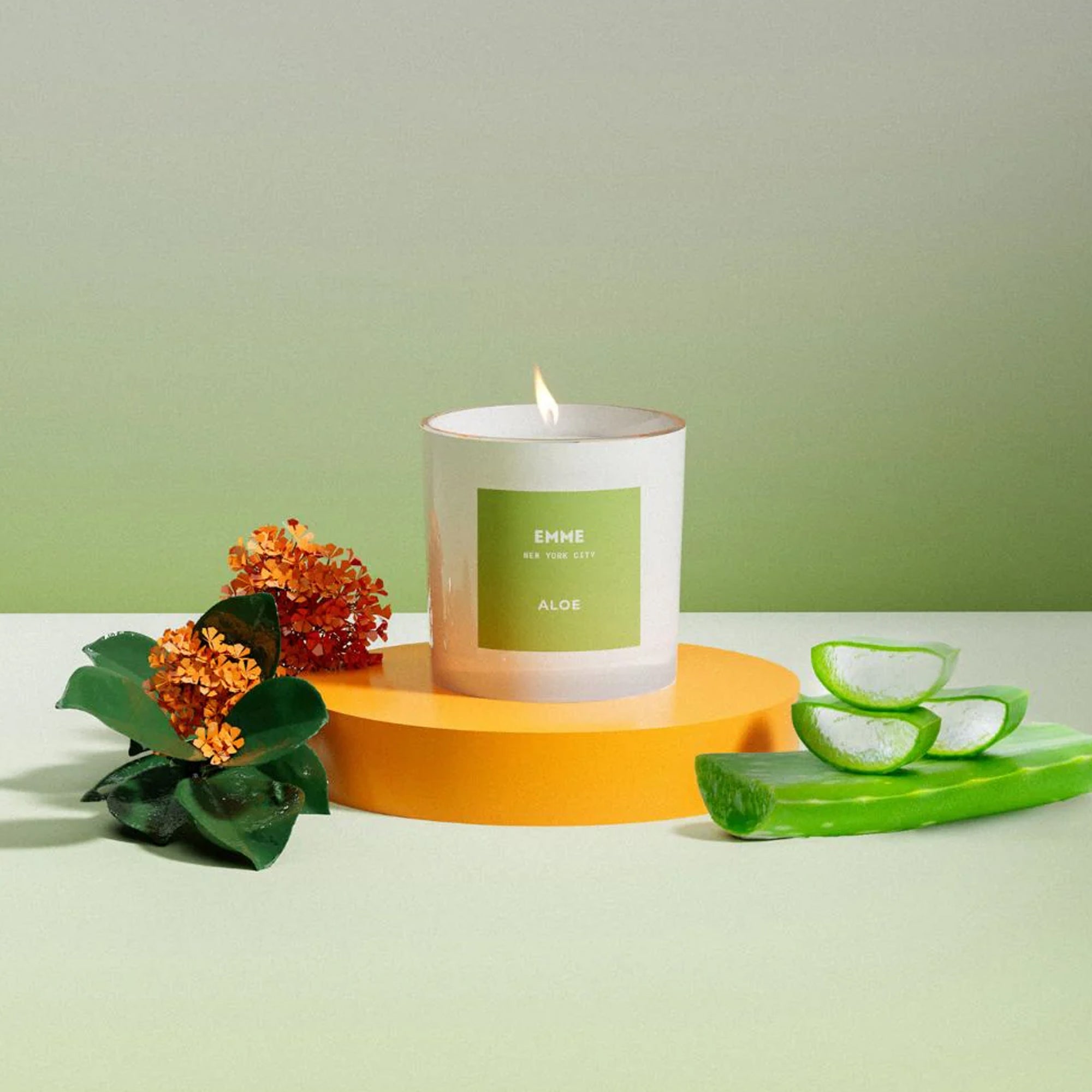 Emme Aloe 10oz Candle Jar