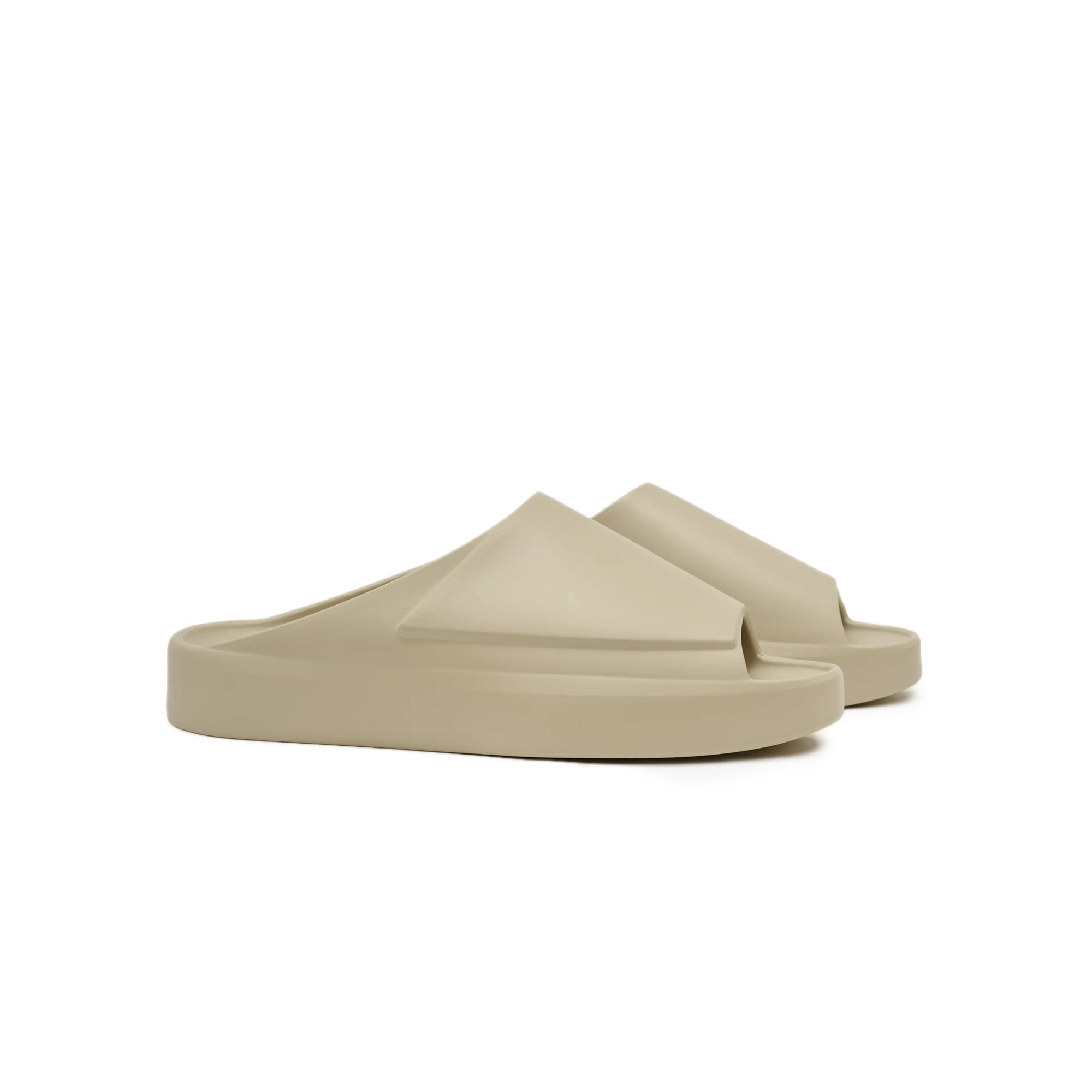 Beige Slides on a white background
