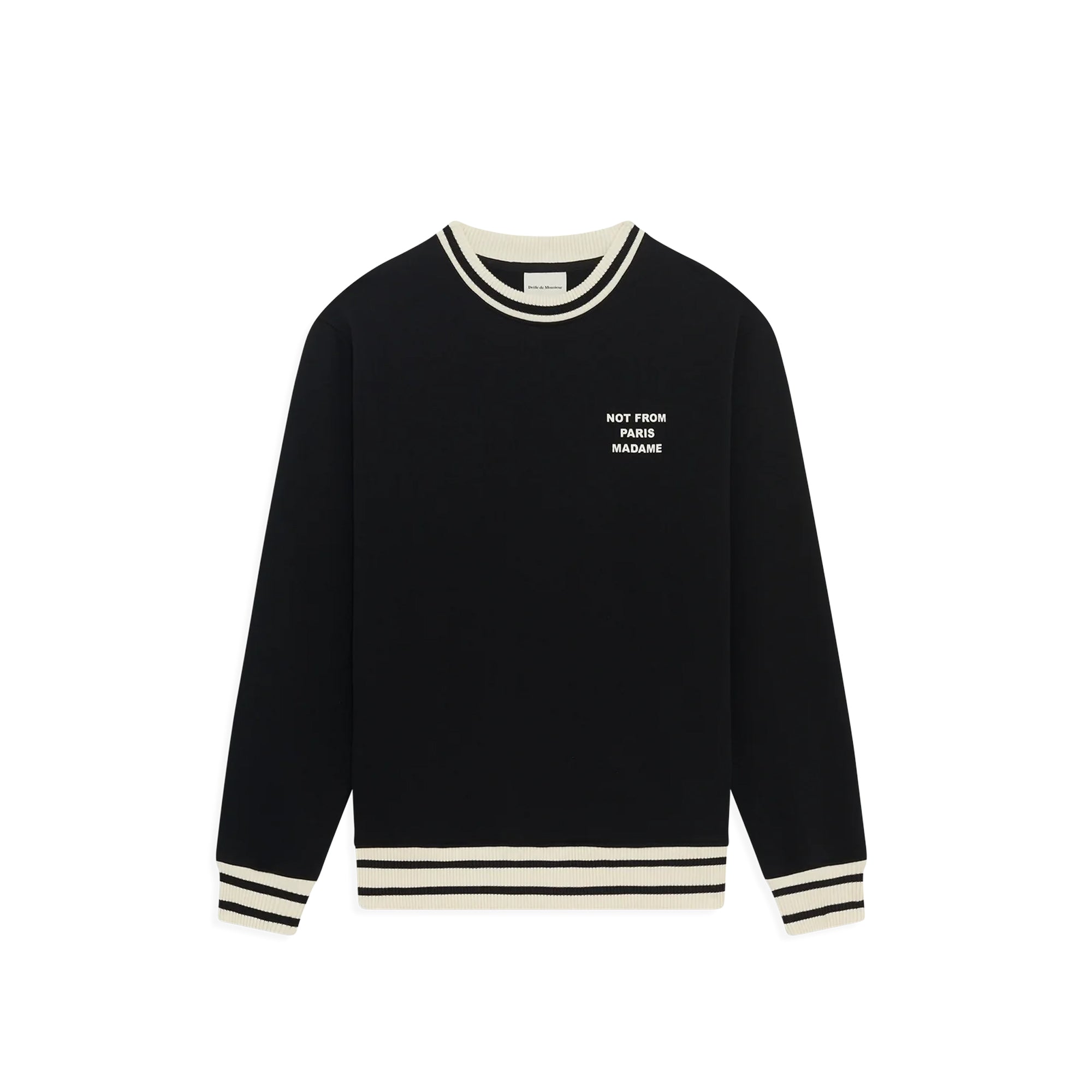 Drôle de Monsieur Mens Le Slogan Sport Sweatshirt
