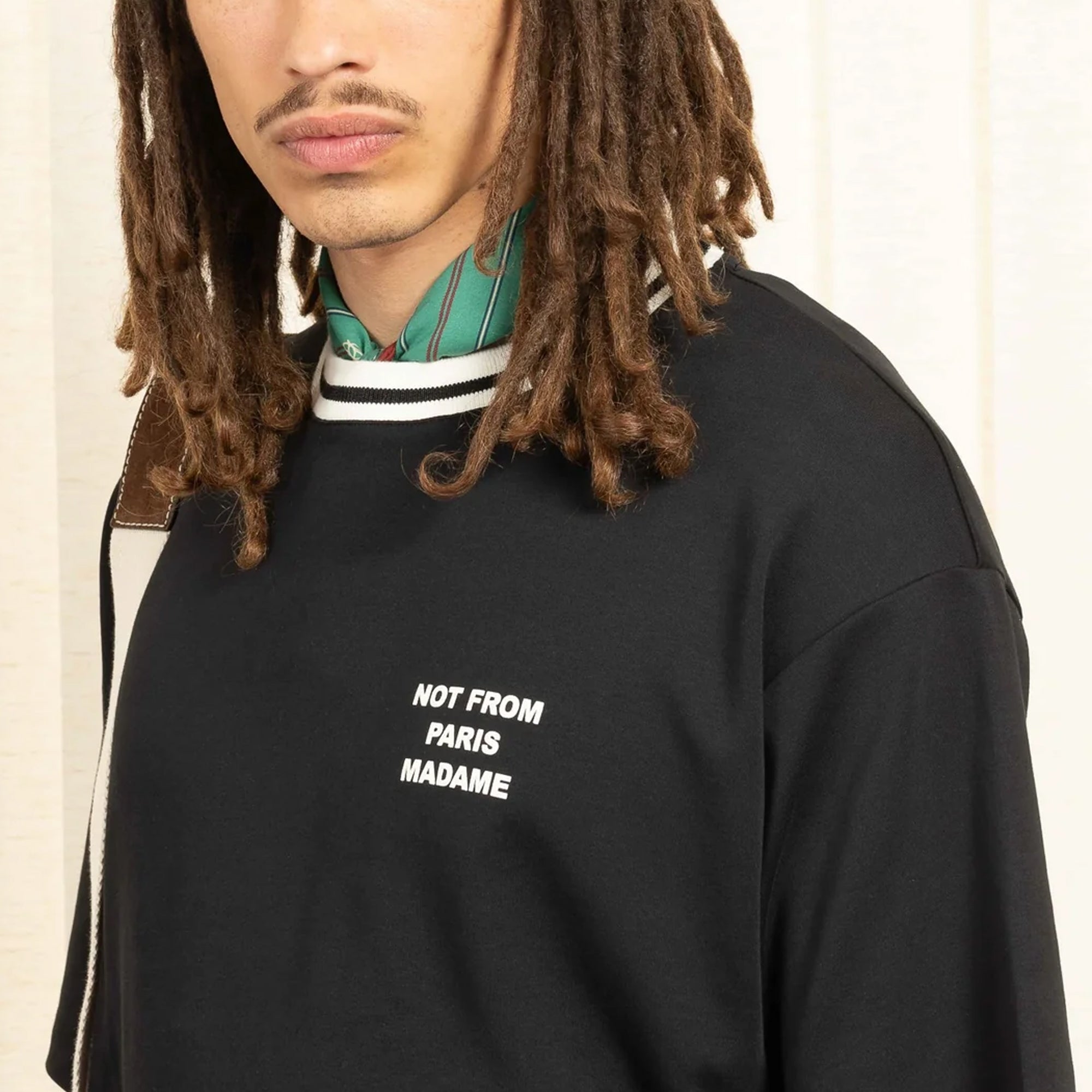 Drôle de Monsieur Mens Le Slogan Sport Tee