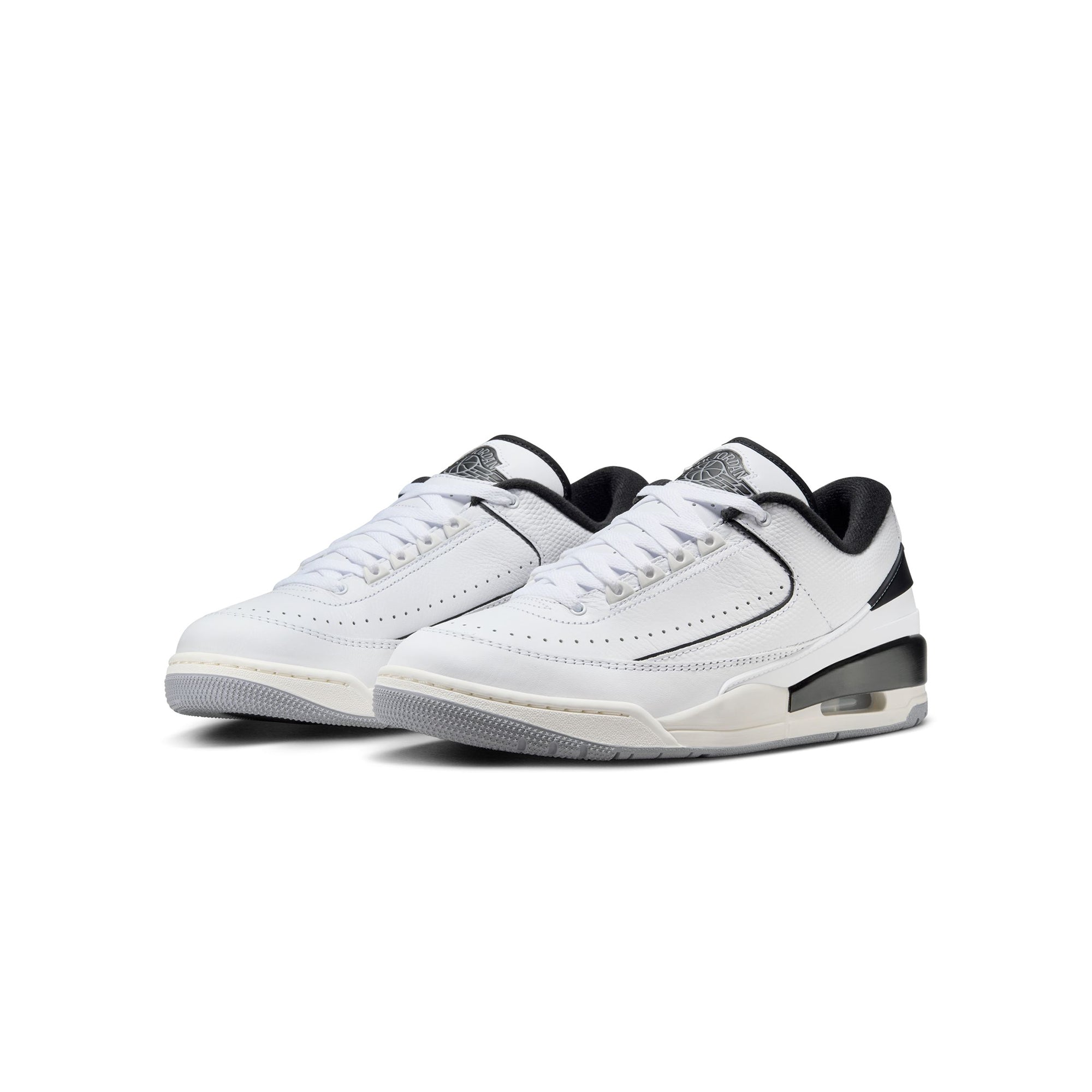 Air Jordan Mens 2/3 "White Black" Shoes