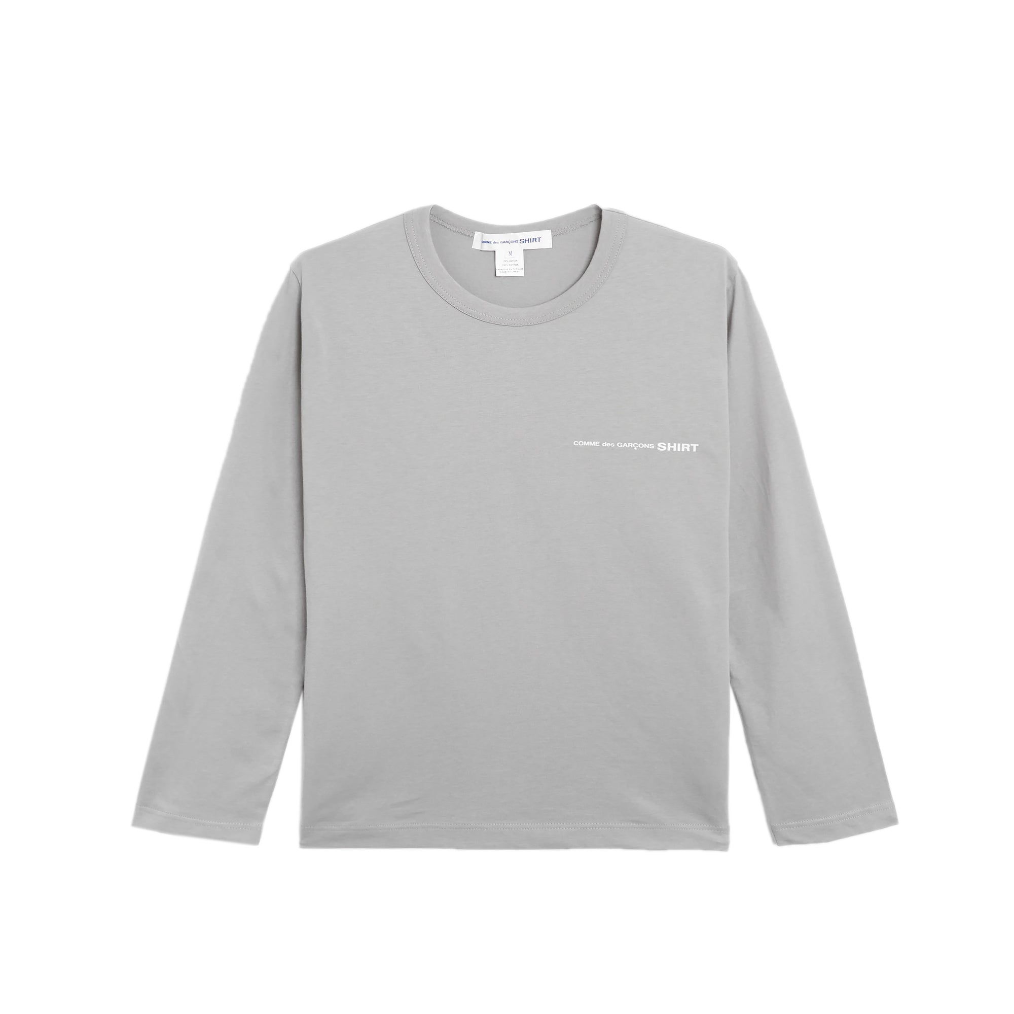 Comme des Garcons SHIRT Mens LS Chest Logo Tee