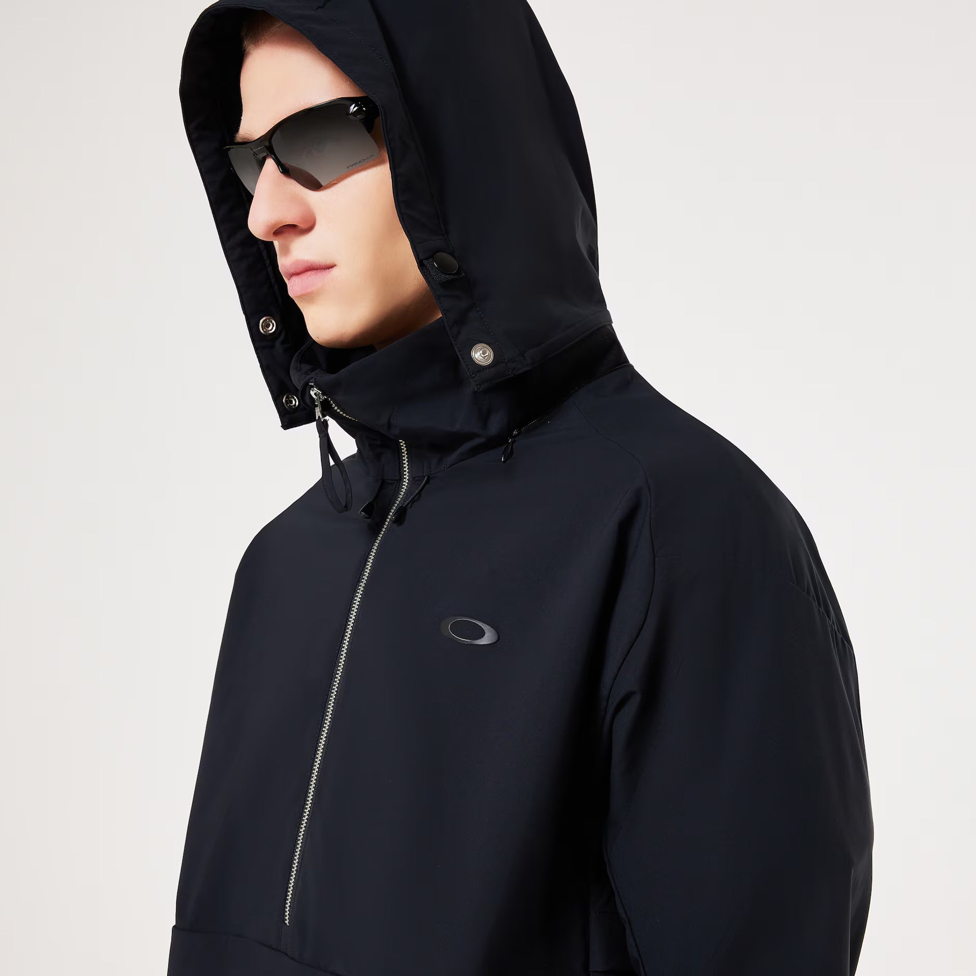Oakley Mens Half Zip Anorak Hoodie