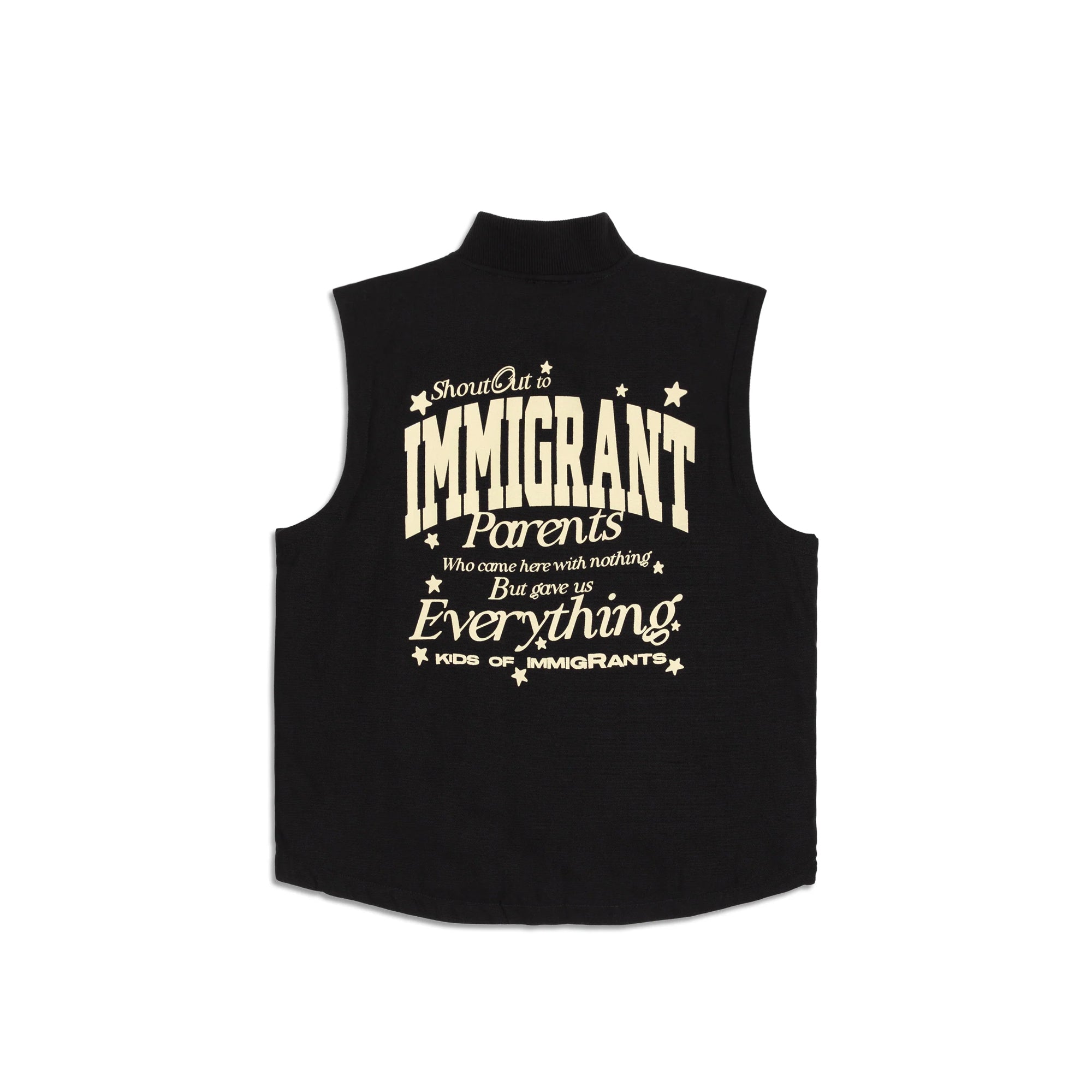 Kids of Immigrants Mens Canvas Work Vest