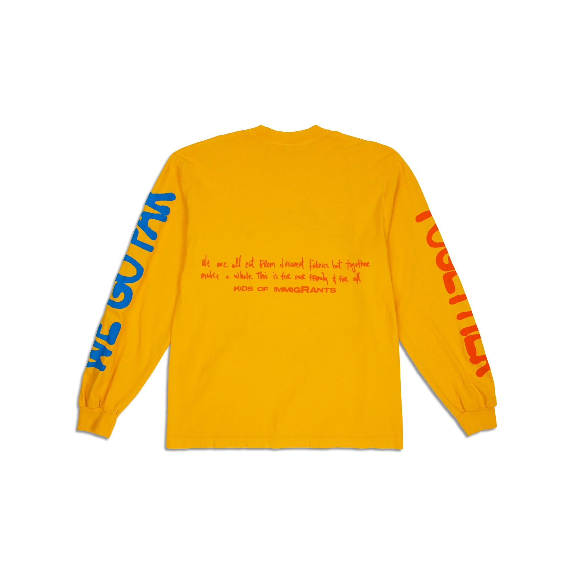 Kids of Immigrants Mens Together We Go Far Longsleeve