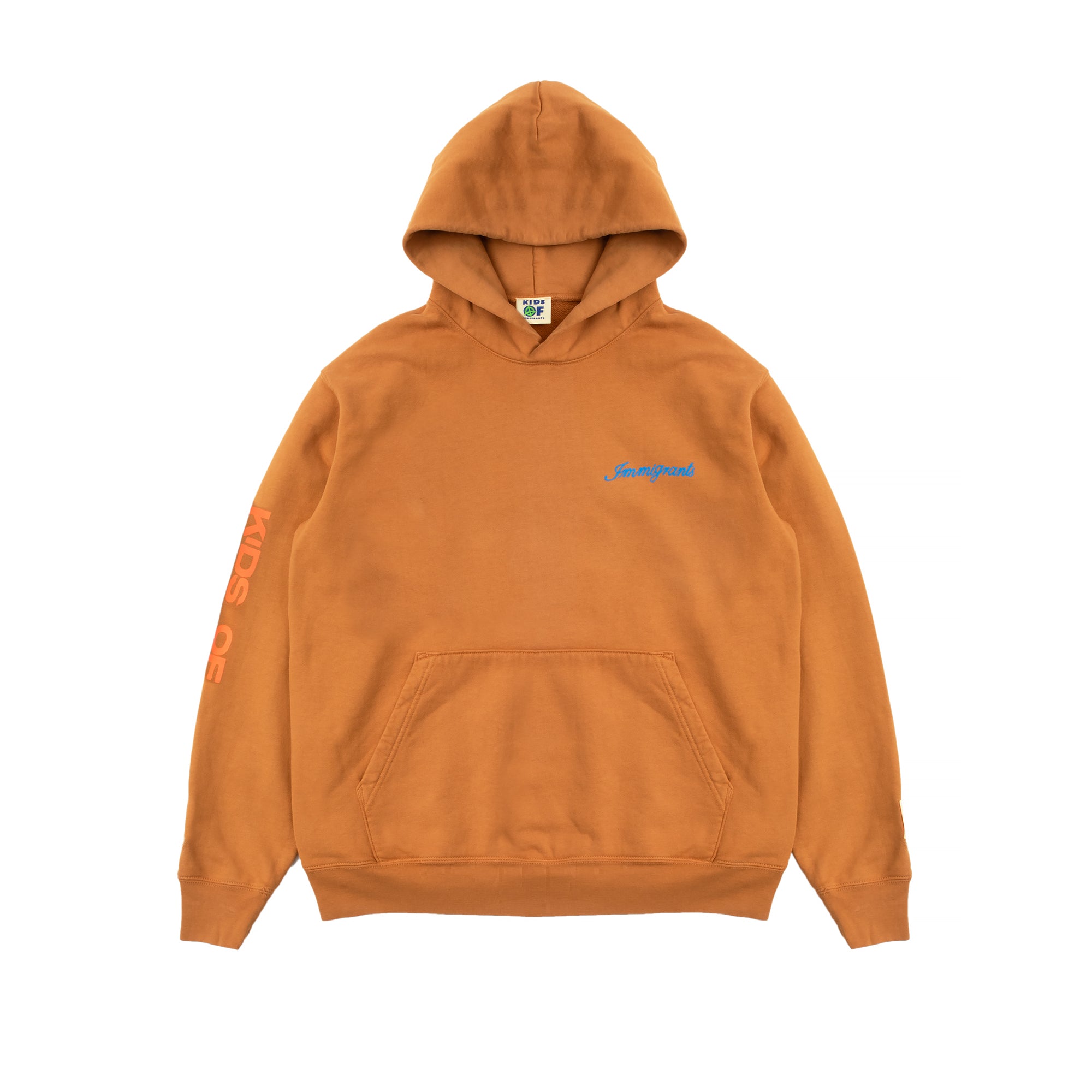 Kids of Immigrants Mens Work Hoodie