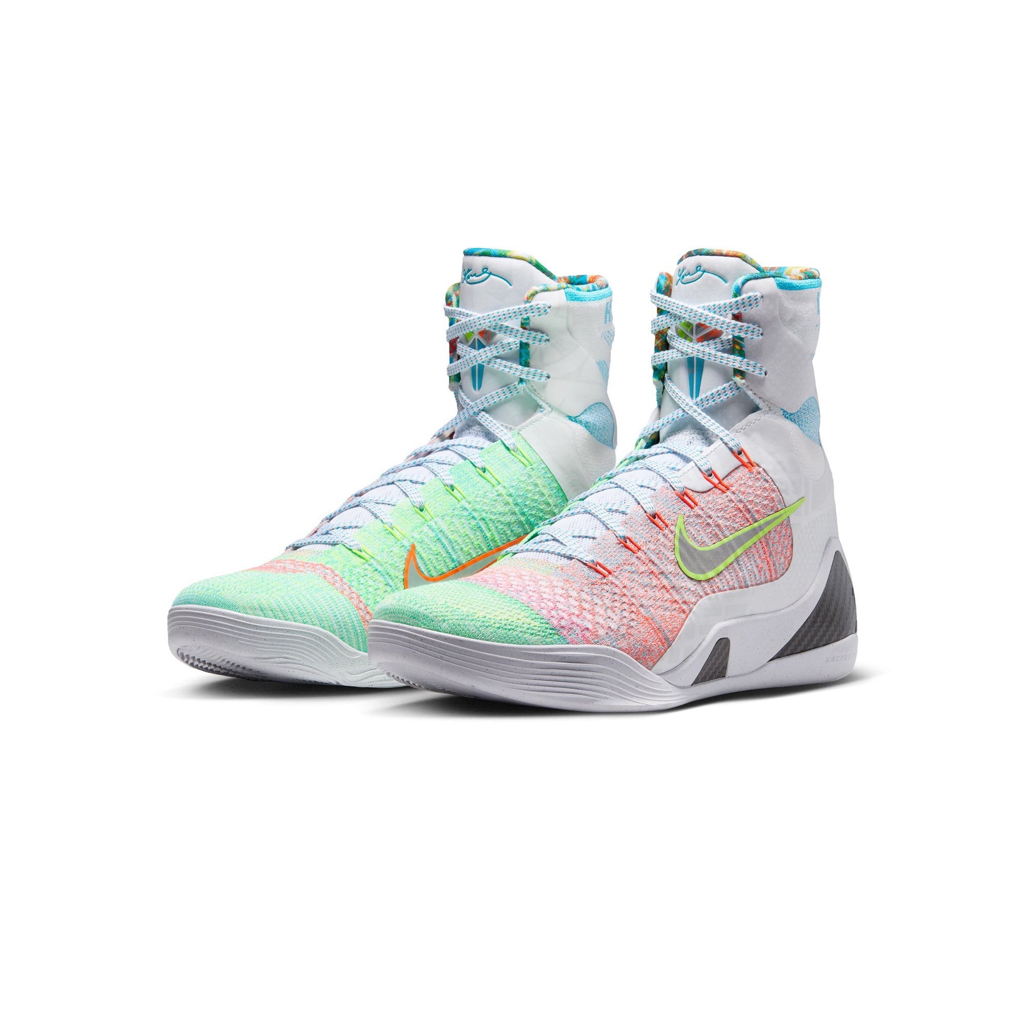 Nike Mens Kobe IX Elite High Protro "What The" Shoes