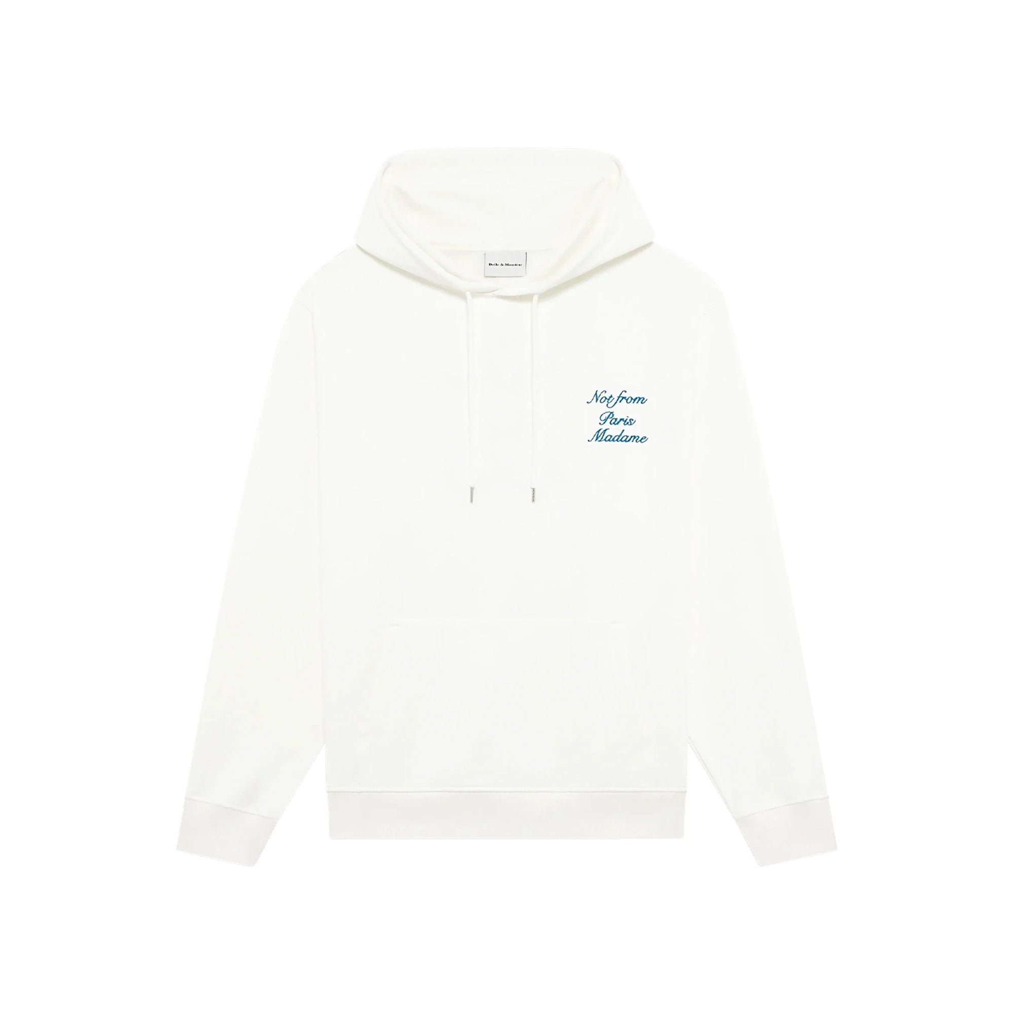 Drôle de Monsieur Mens Le Hoodie Slogan Cursive