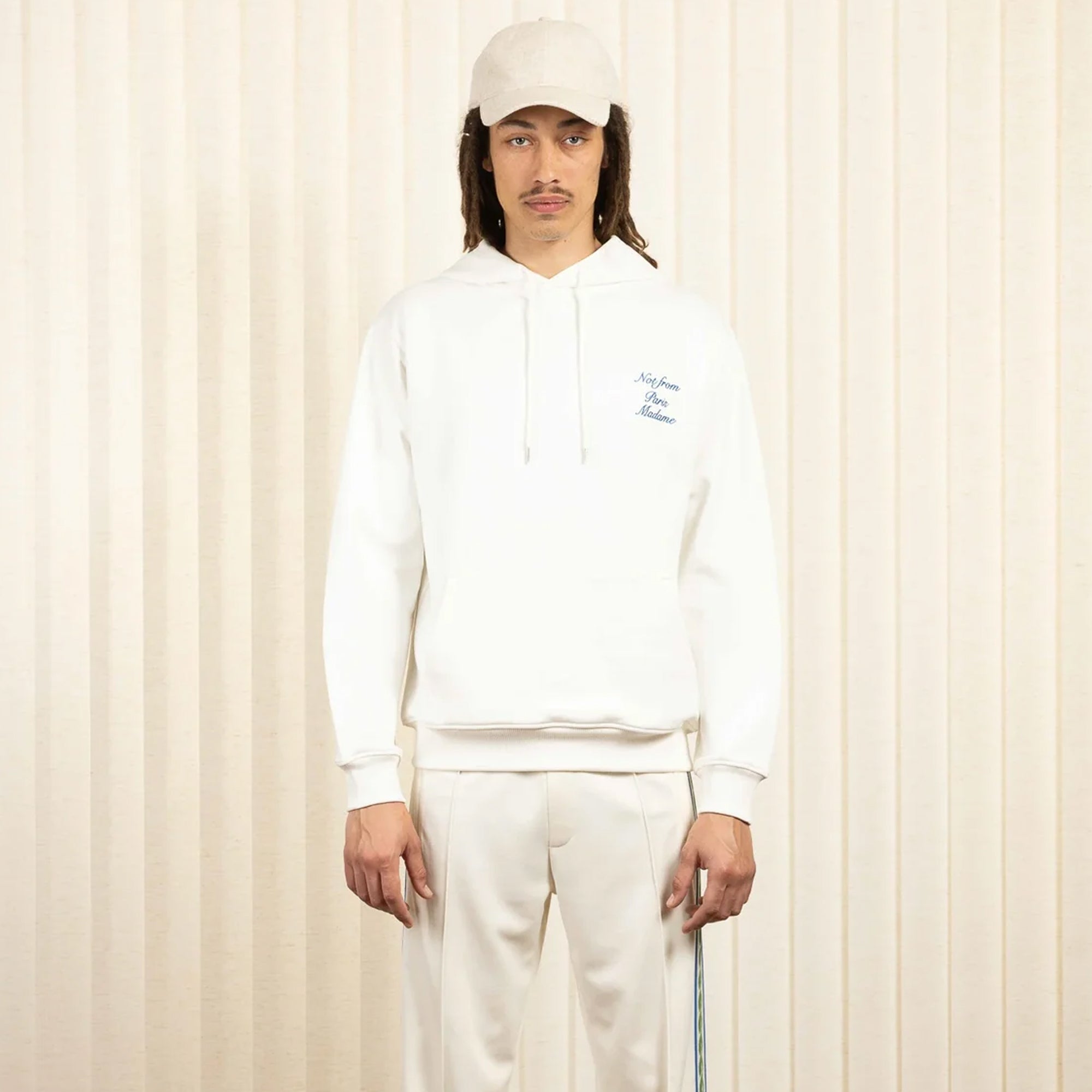 Drôle de Monsieur Mens Le Hoodie Slogan Cursive