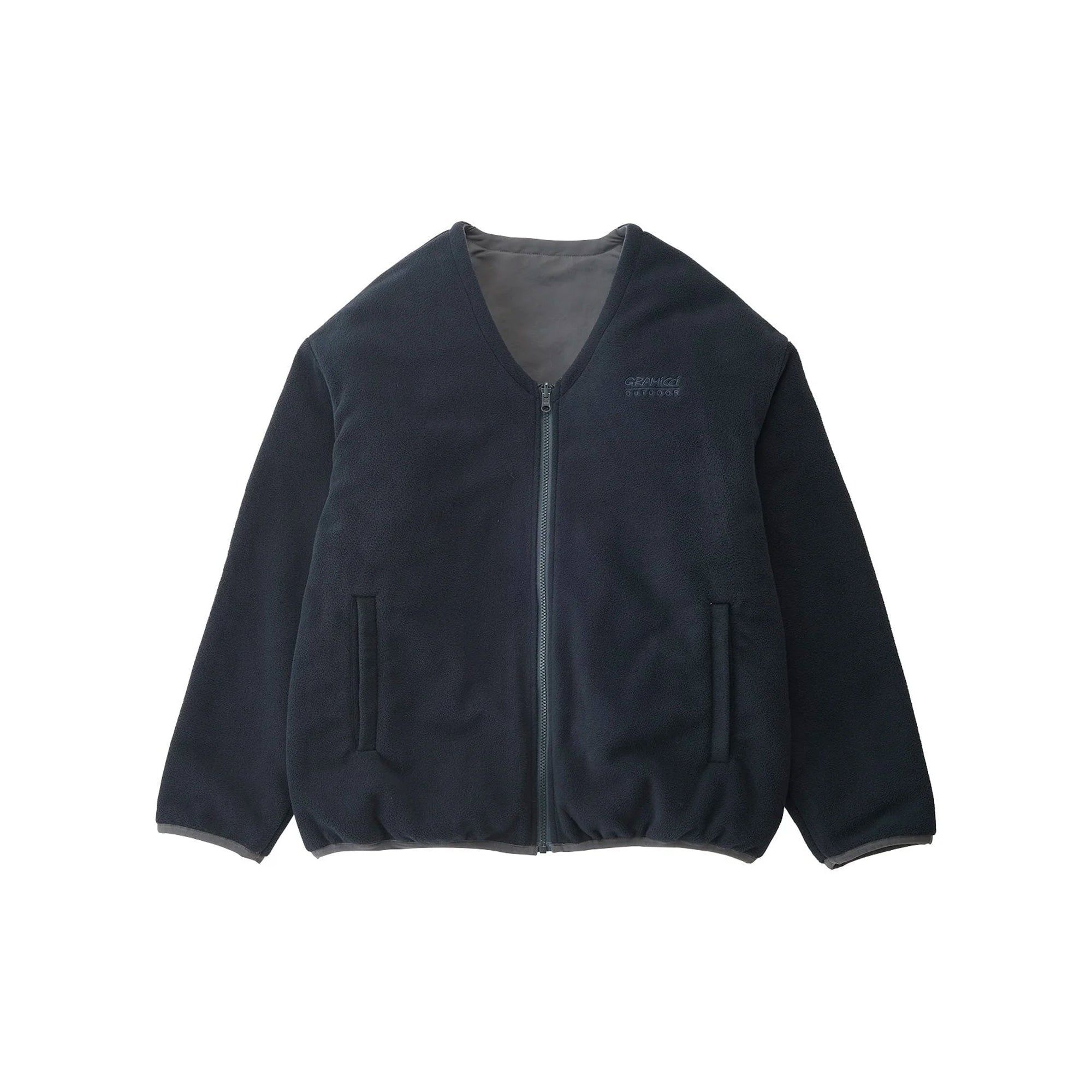 Gramicci Mens Reversible Fleece Cardigan