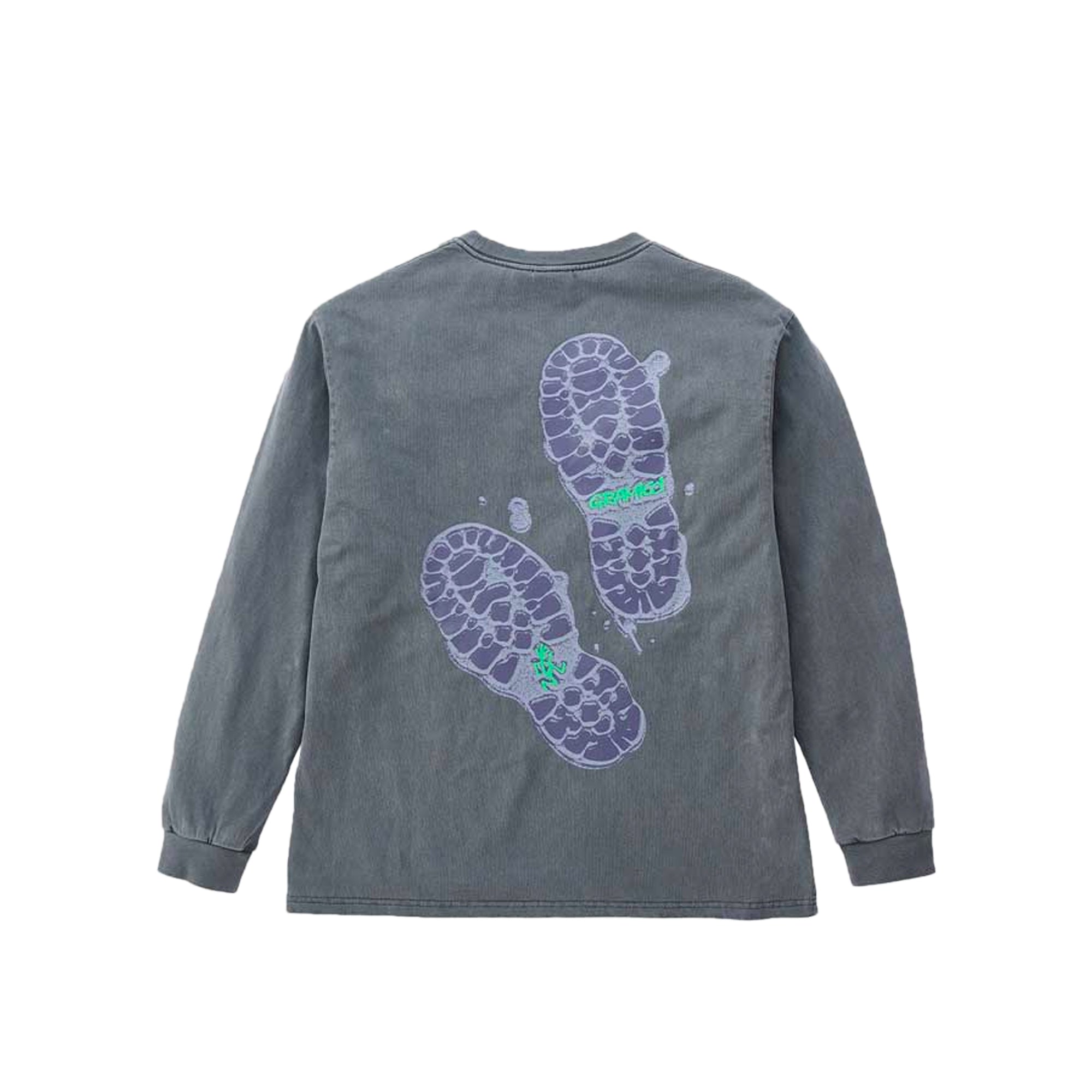 Gramicci Mens Footprints LS Tee