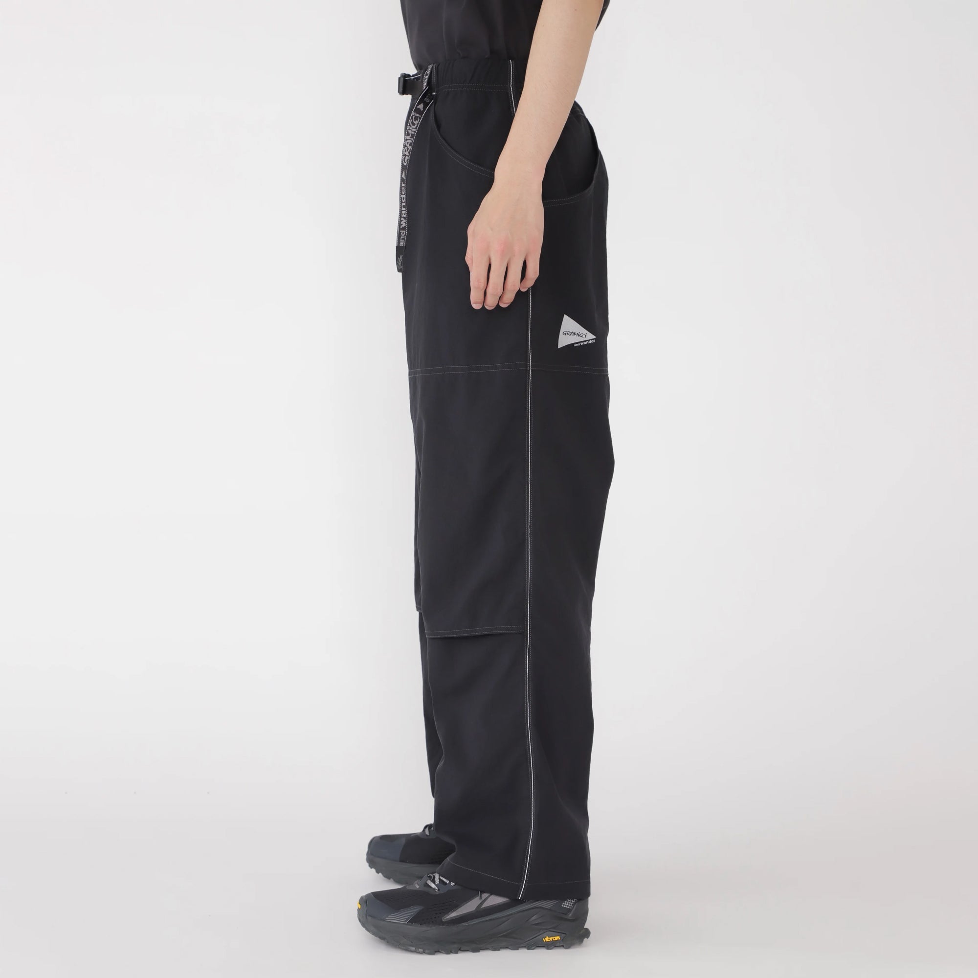 Gramicci x And Wander Mens Nylon Double Knee Pant