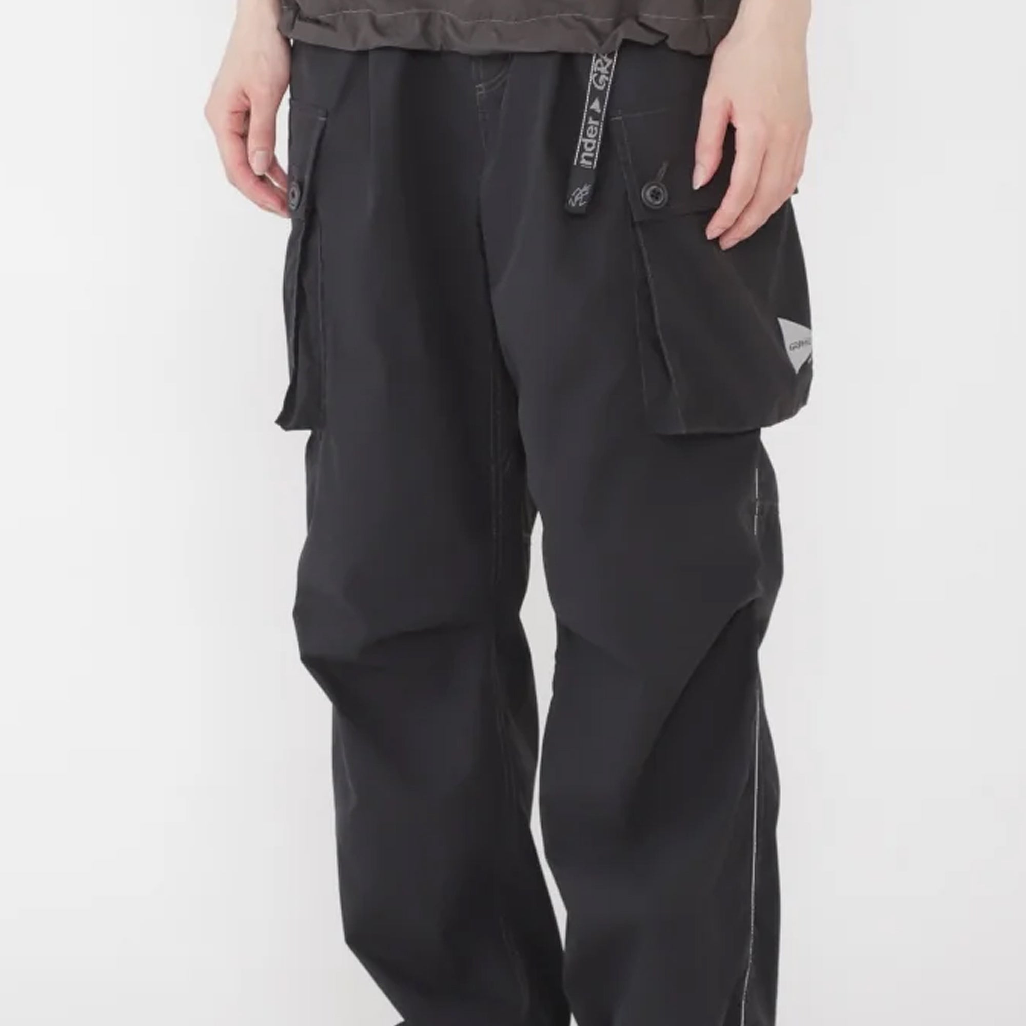 Gramicci x And Wander Mens Military Wide Pant