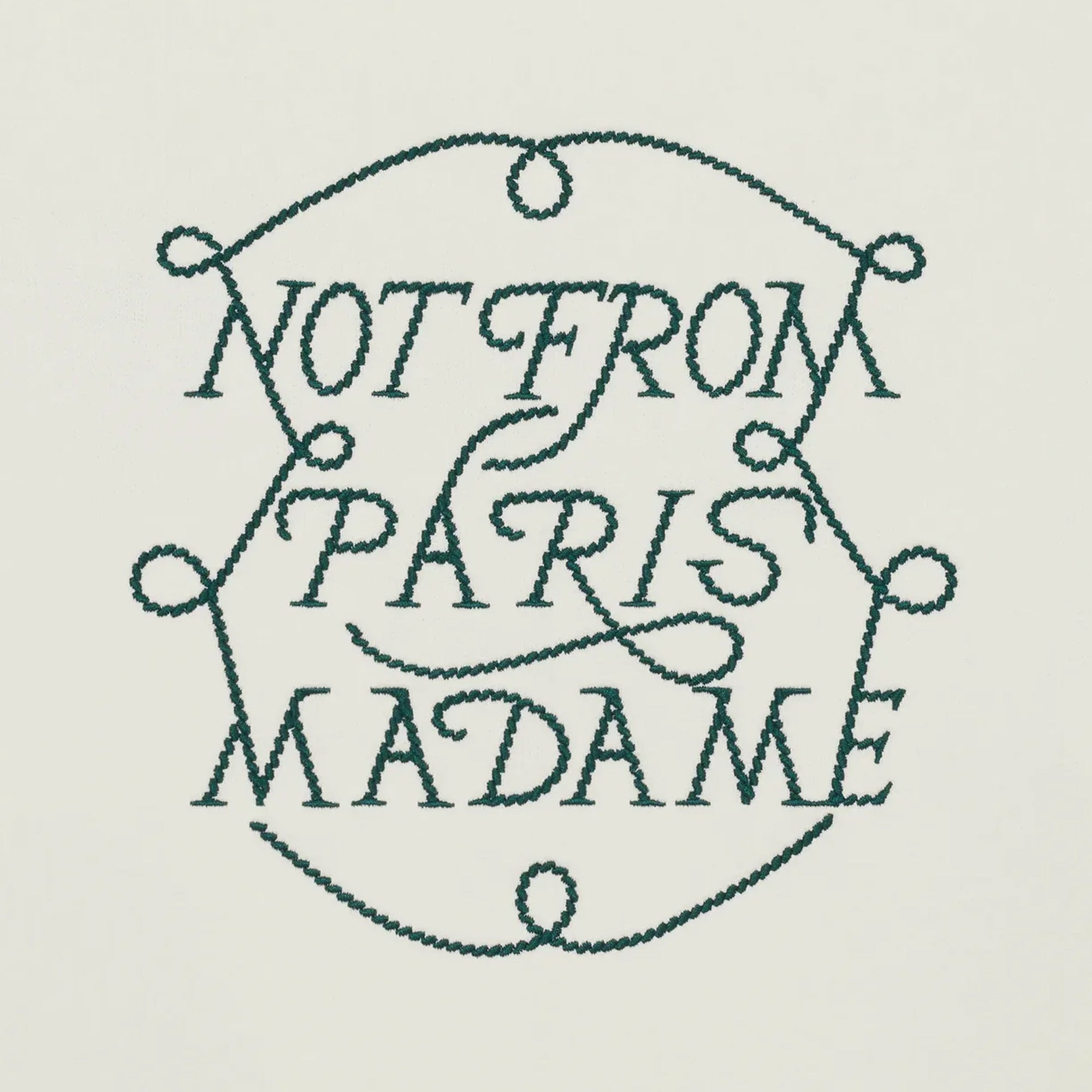 Drole De Monsieur Mens Le Slogan Tresses Hoodie