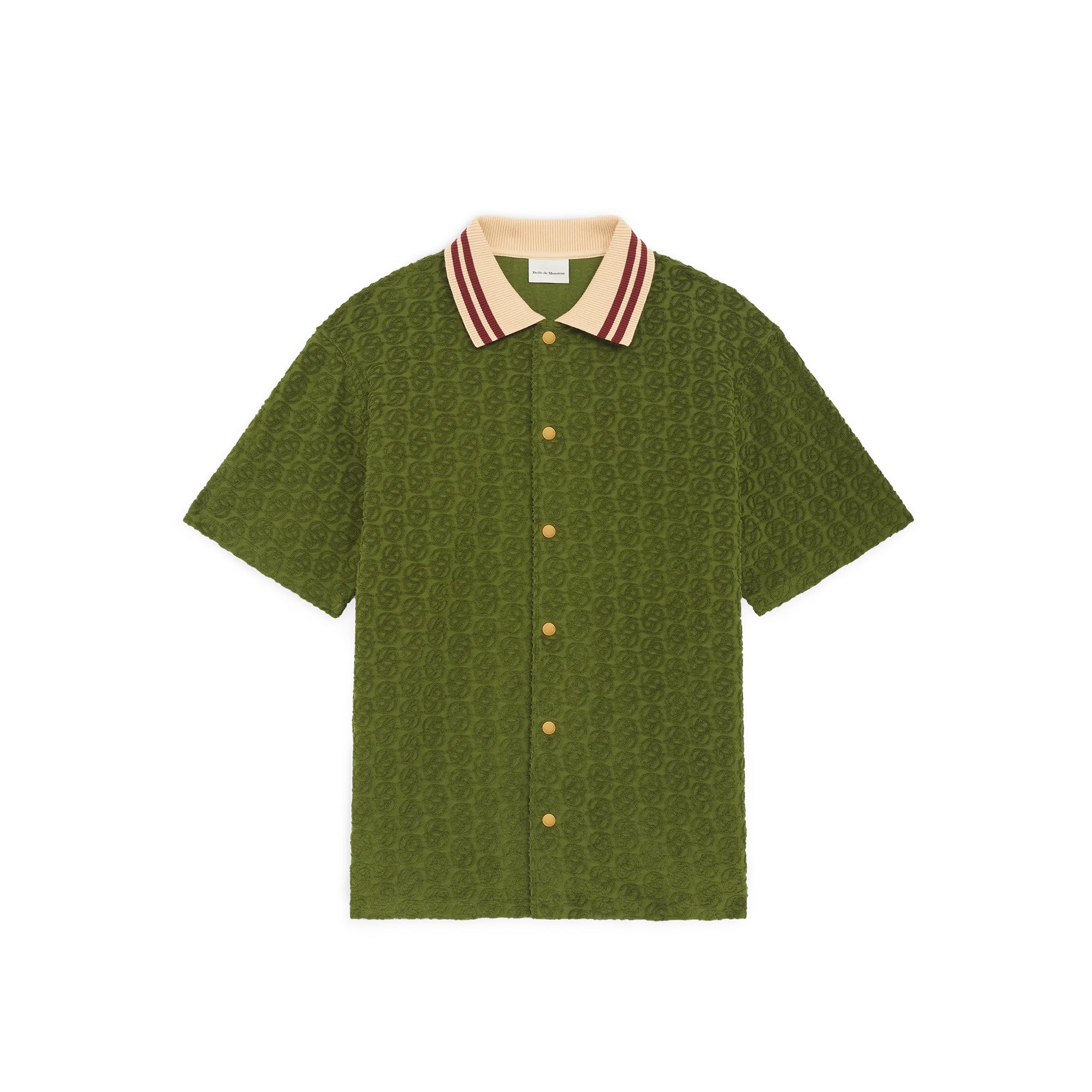 Drole De Monsieur Mens La Chamise Monogramme Shirt