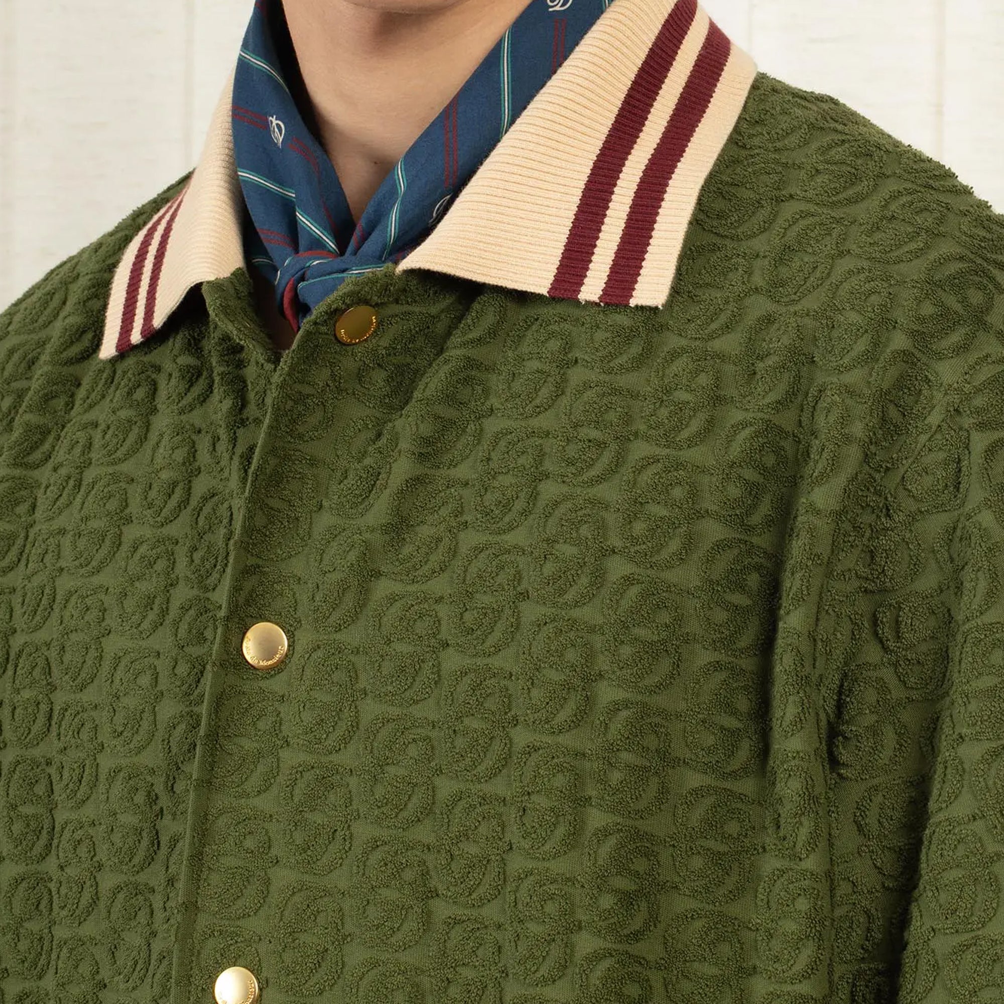 Drole De Monsieur Mens La Chamise Monogramme Shirt