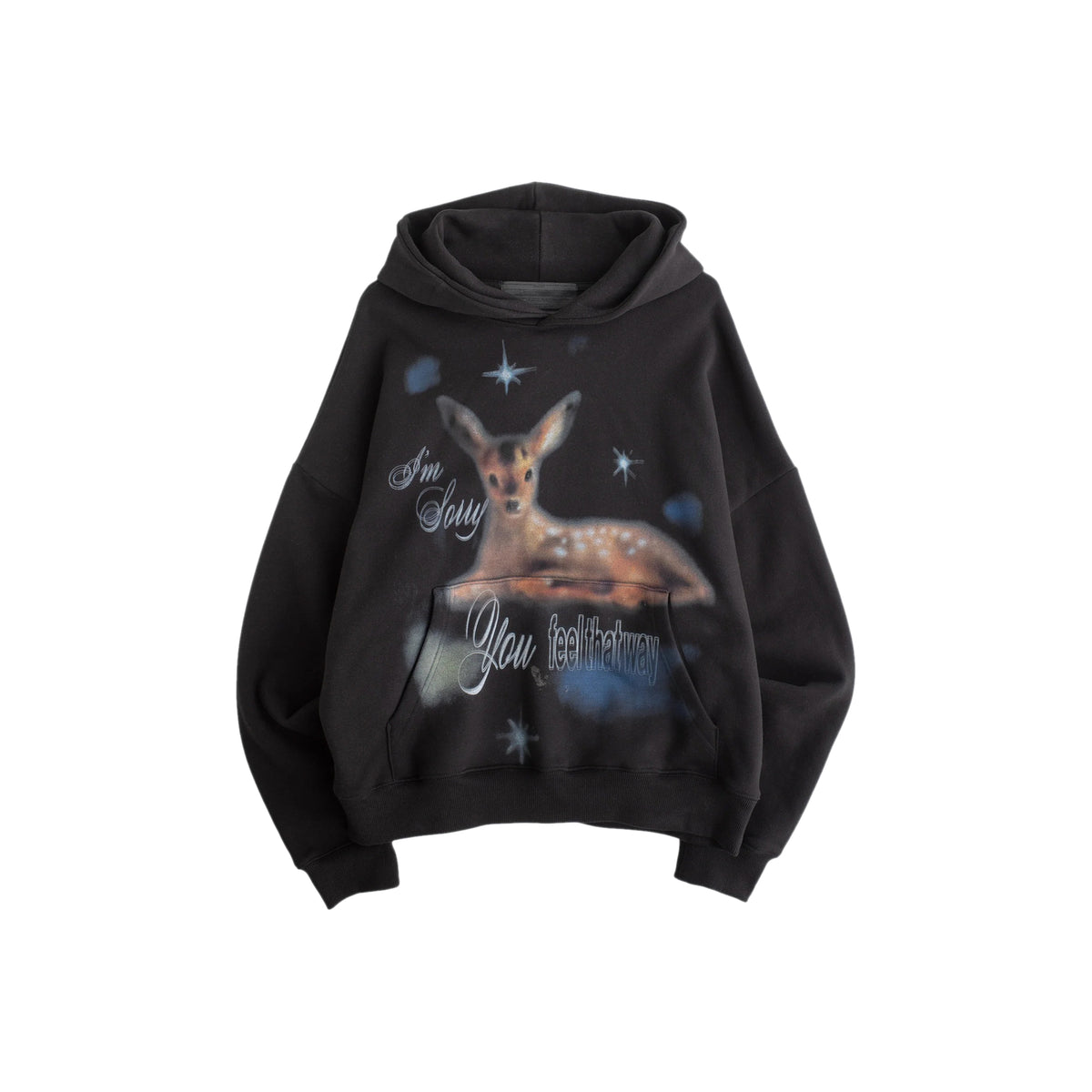 Jungles Mens Sorry You Feel That Way Hoodie