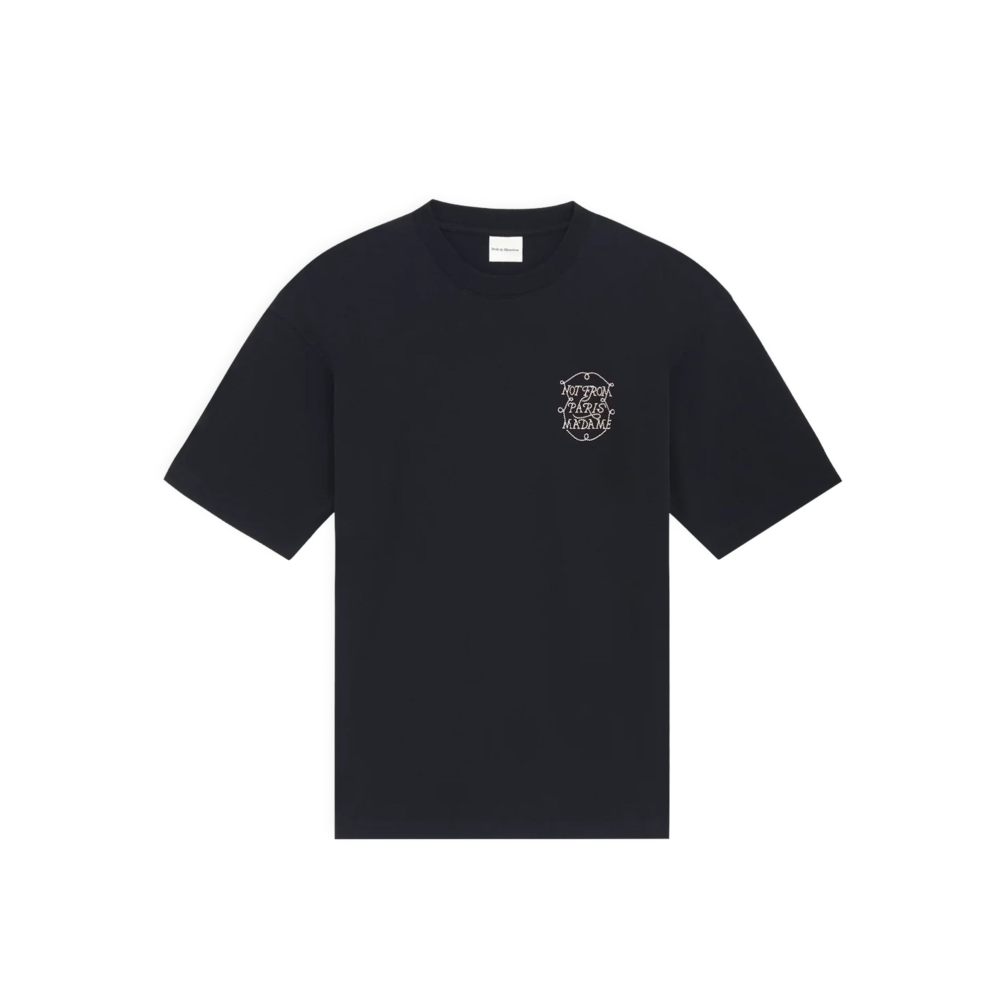 Drole De Monsieur Mens Le Slogan Tresses Tee