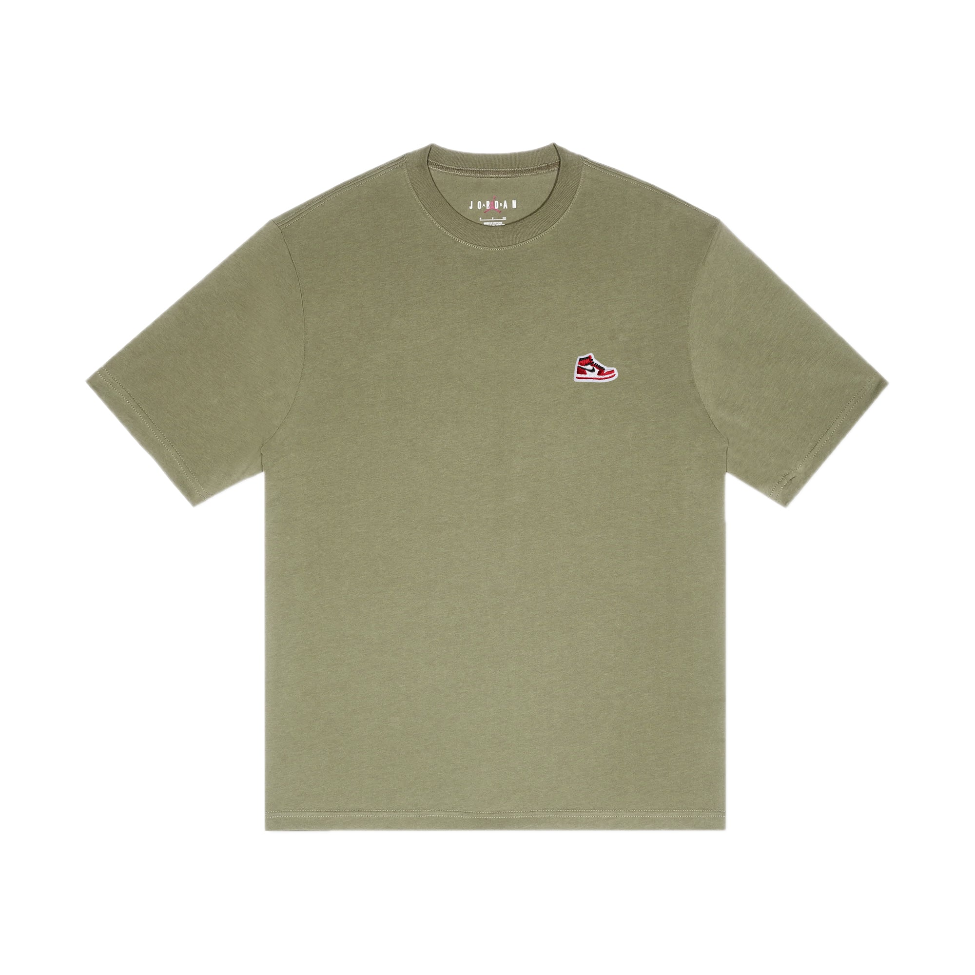 Air Jordan Mens Brand Sneaker Patch Tee