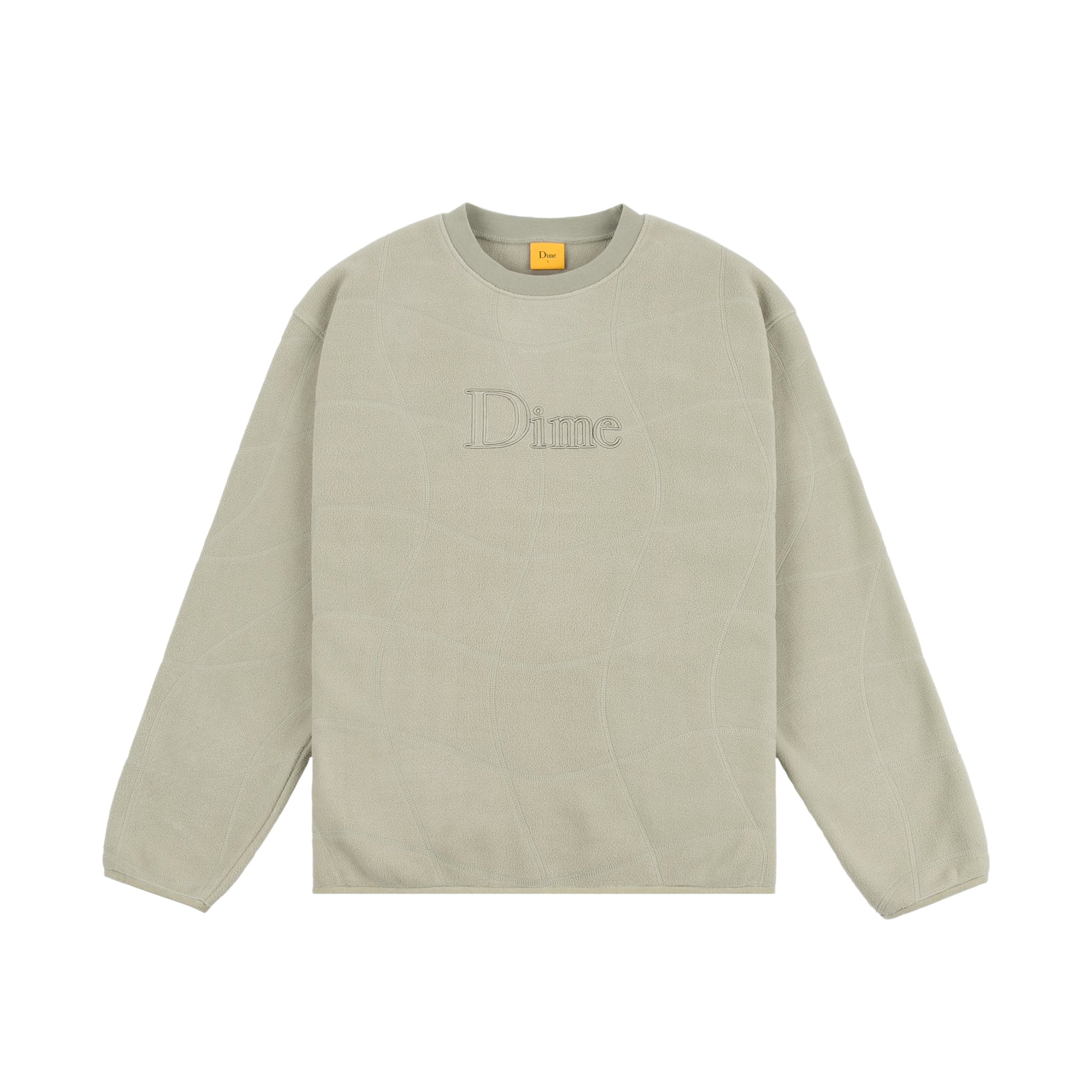 Dime Mens Classic Wave Polar Crewneck