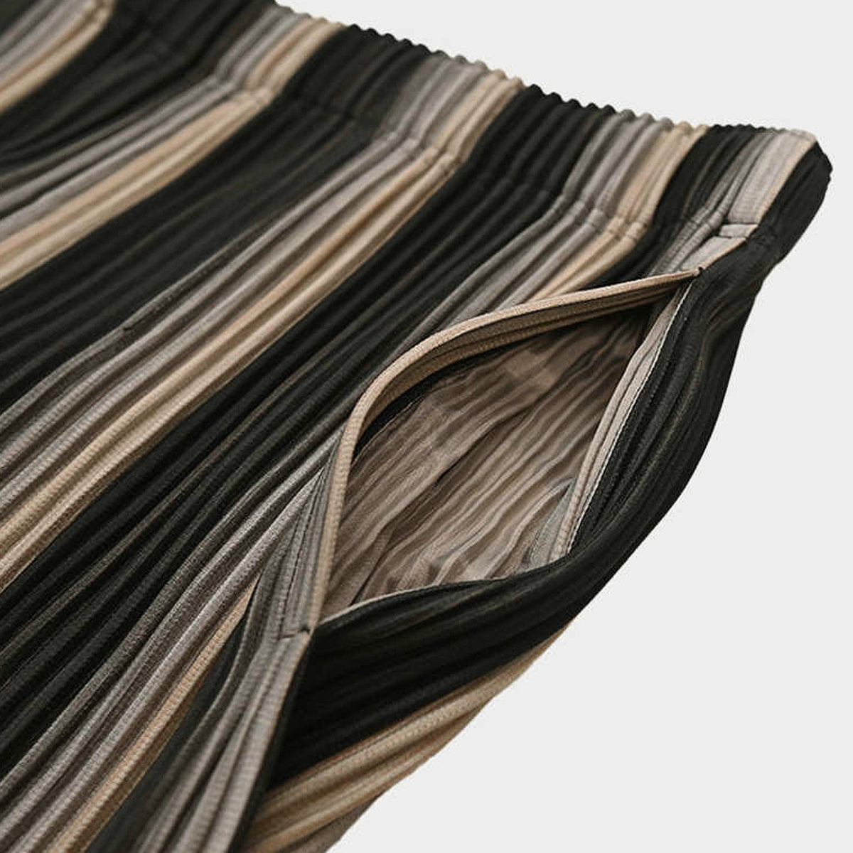 Homme Plissé Issey Miyake Mens RB_Stripes 2 Pants