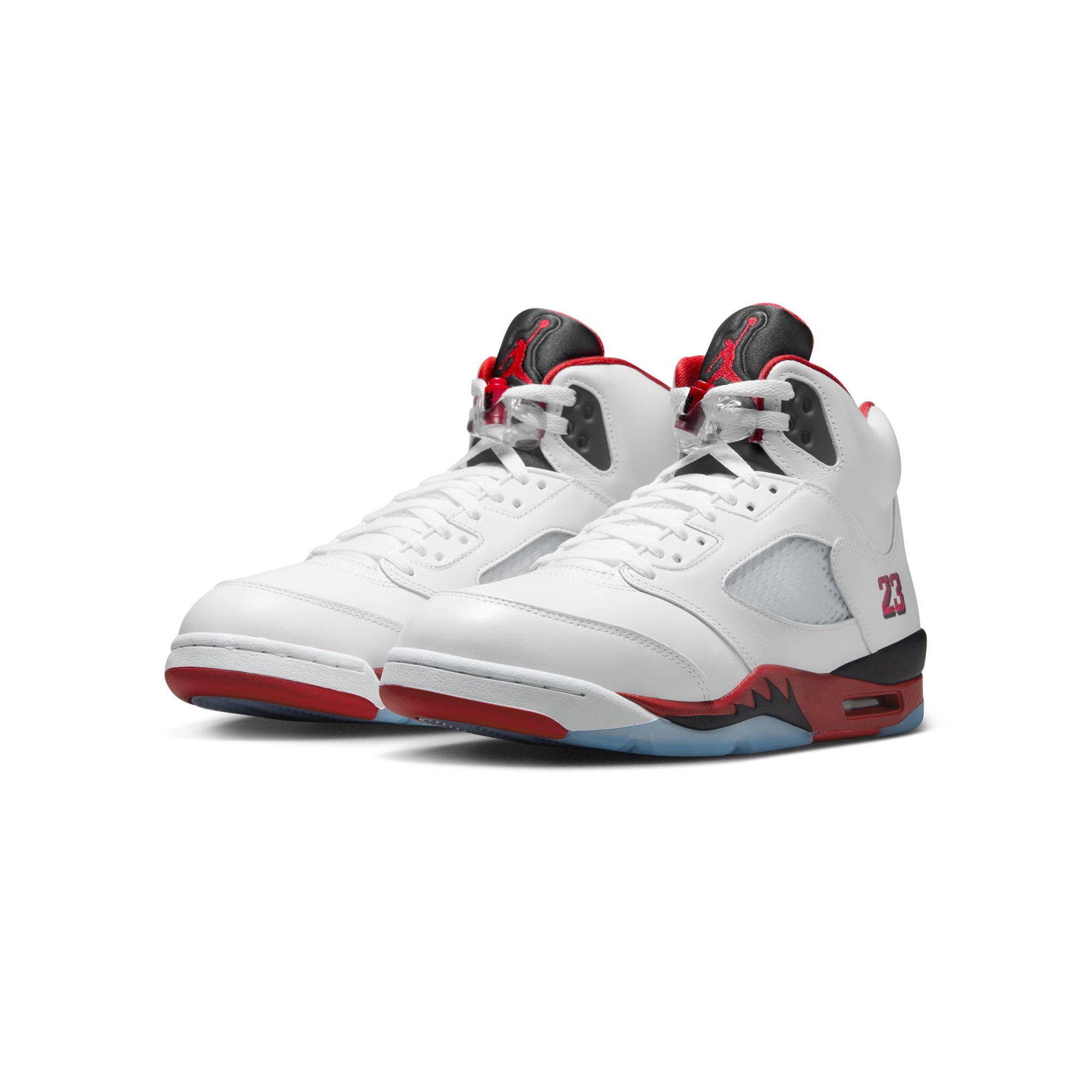 Air Jordan 5 Mens Retro "Fire Red" Shoes