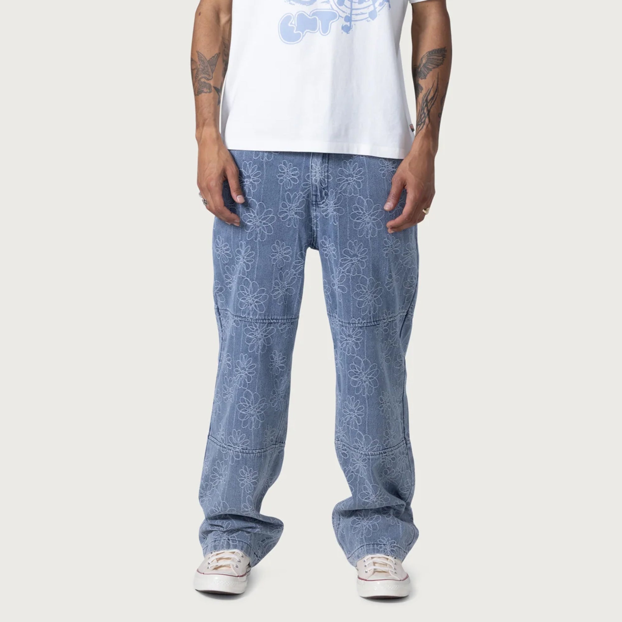 Honor The Gift Mens Flower Jacquard Pants